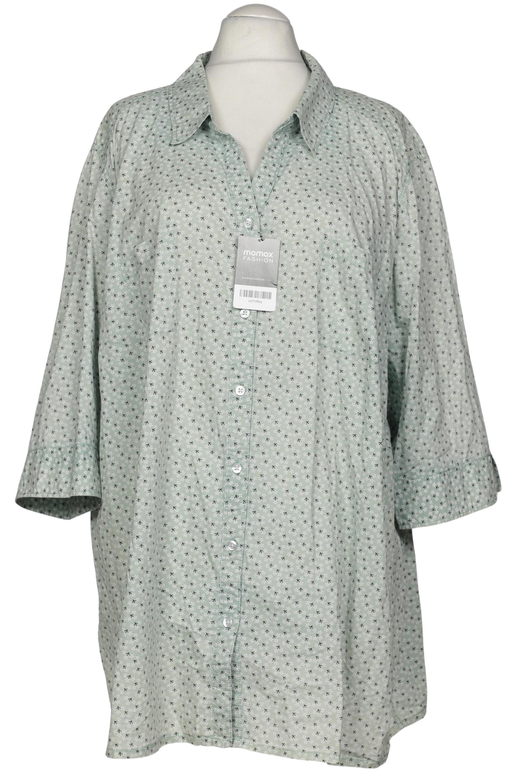 

Ulla Popken Damen Bluse, grün, Gr. 58