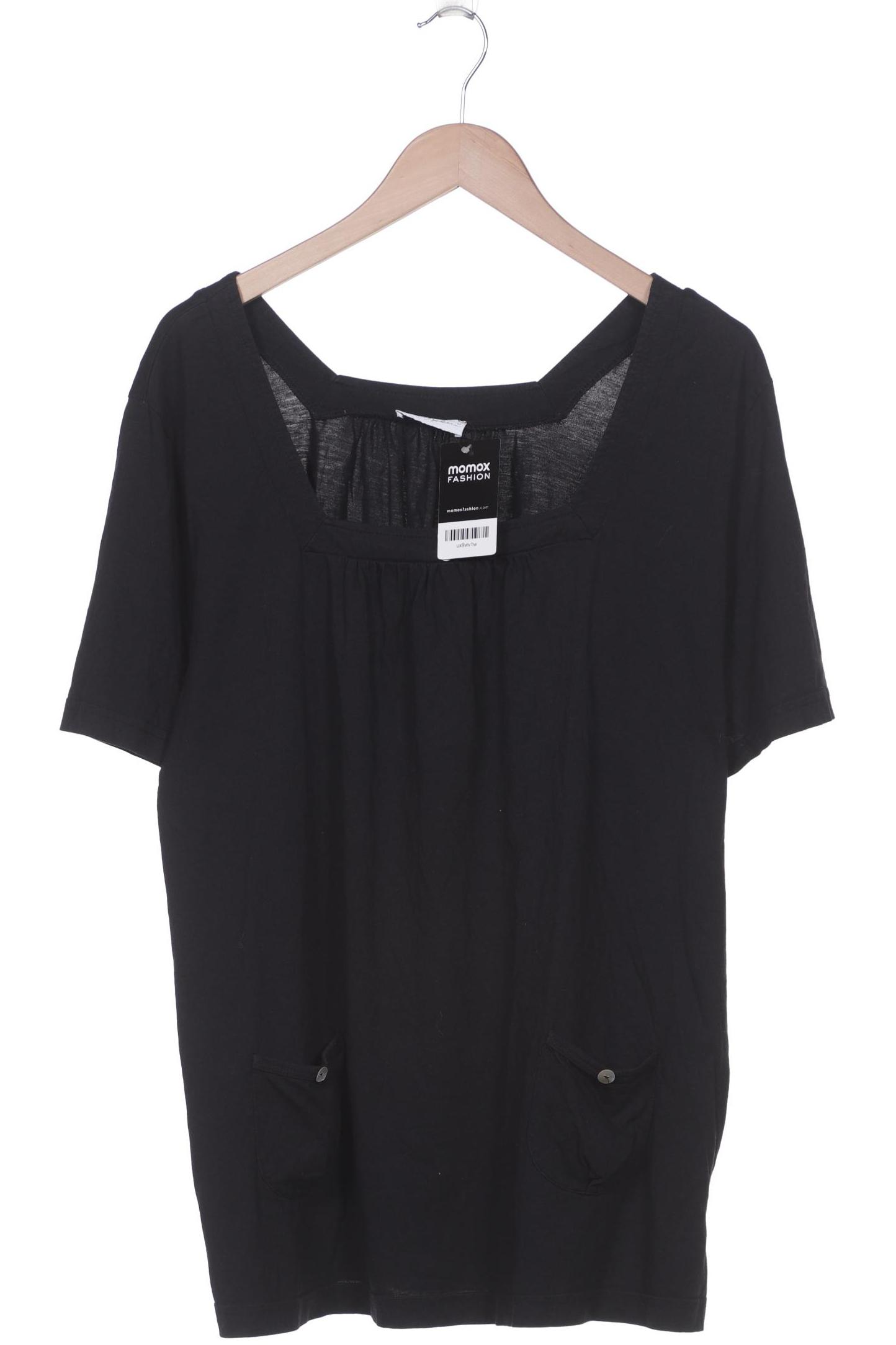 

Ulla Popken Damen T-Shirt, schwarz, Gr. 46