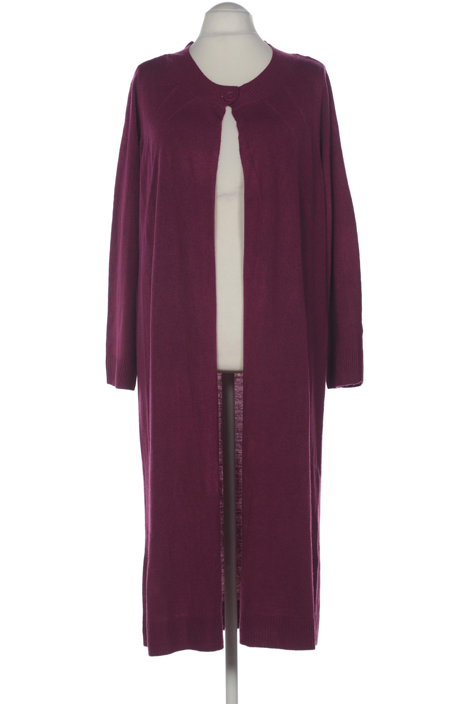 

Ulla Popken Damen Strickjacke, bordeaux, Gr. 46