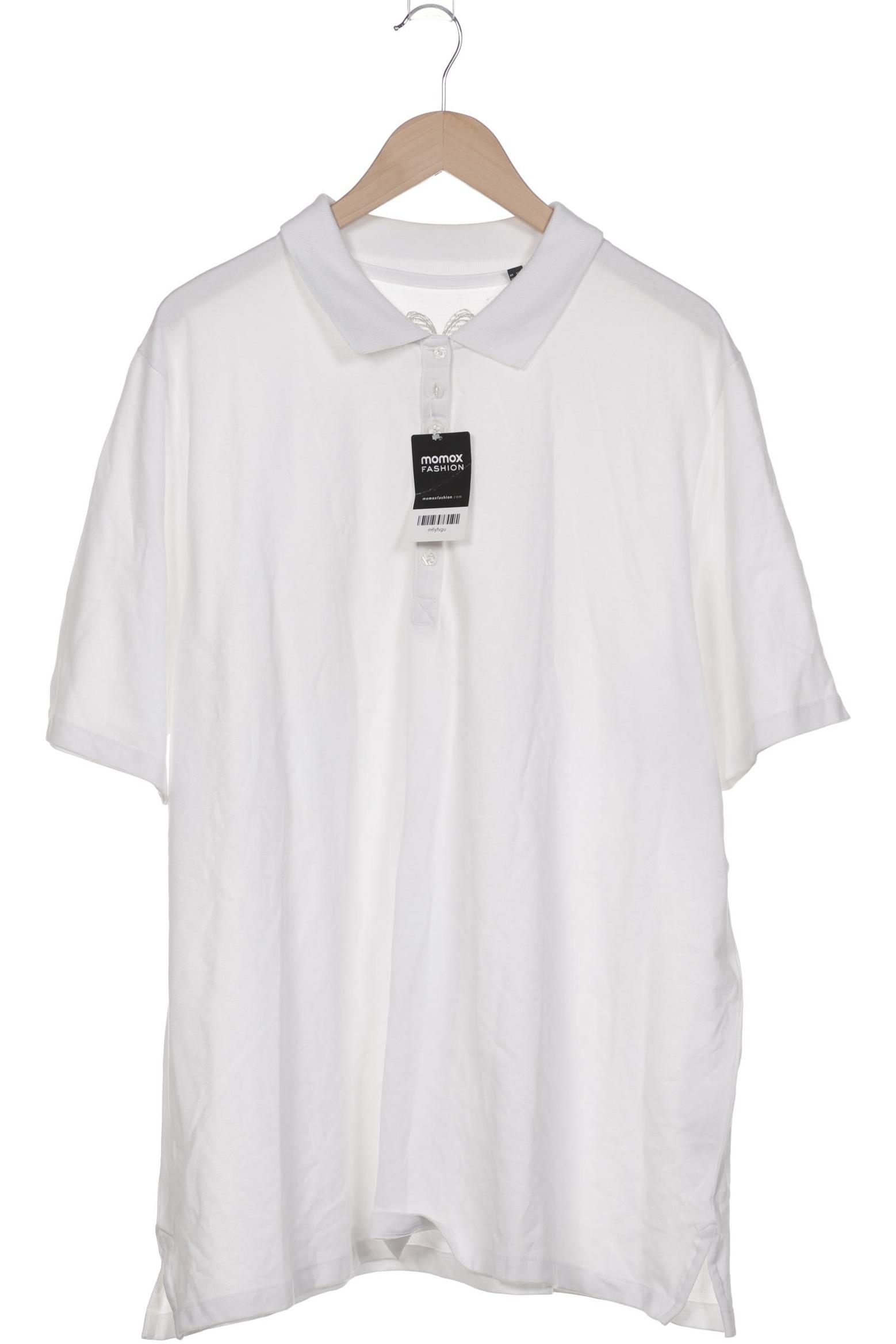 

Ulla Popken Damen Poloshirt, weiß, Gr. 50