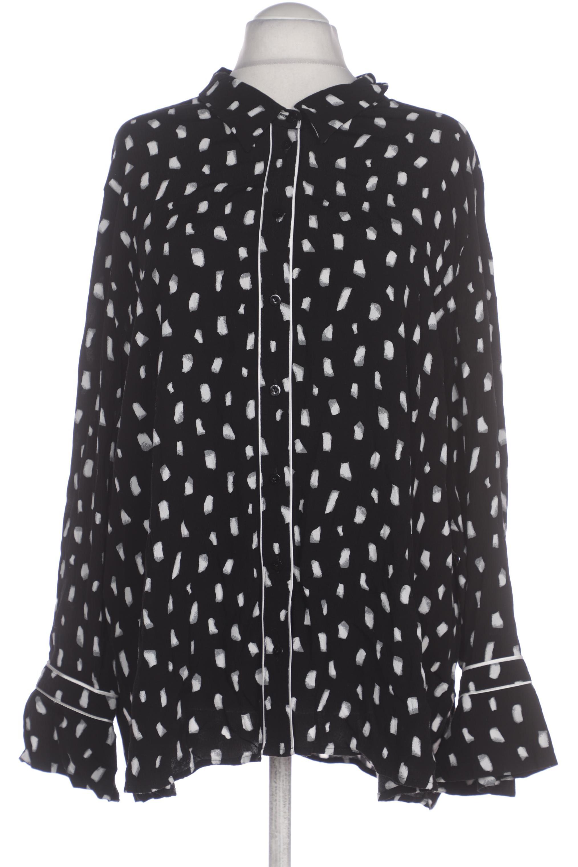 

Ulla Popken Damen Bluse, schwarz, Gr. 54