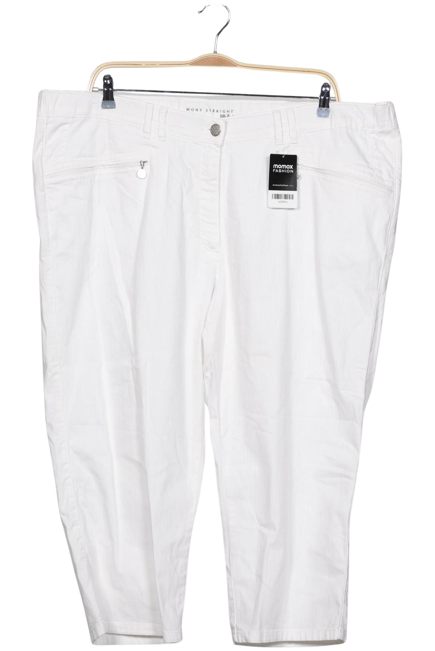 

Ulla Popken Damen Stoffhose, weiß, Gr. 44