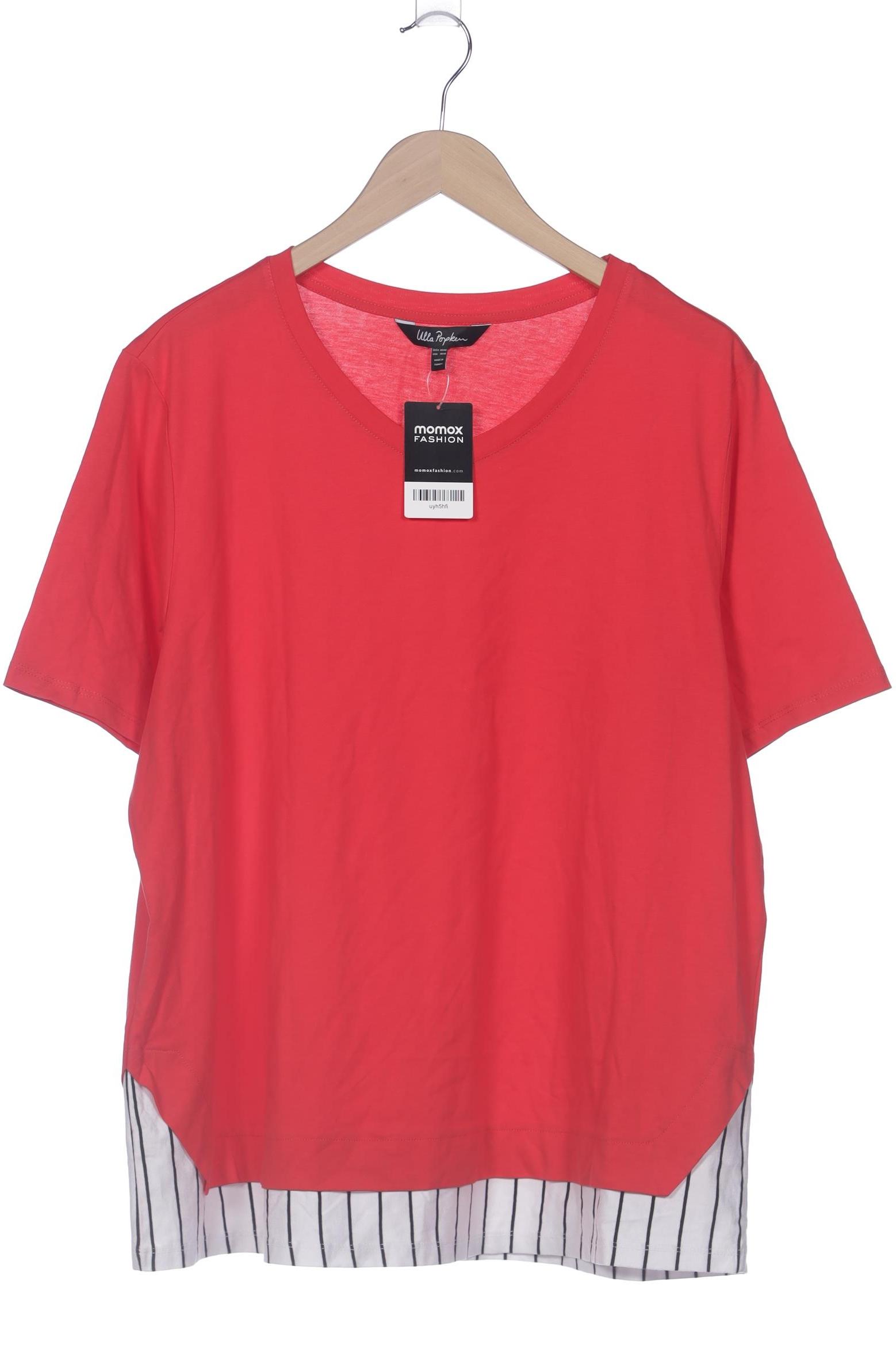 

Ulla Popken Damen T-Shirt, rot, Gr. 46