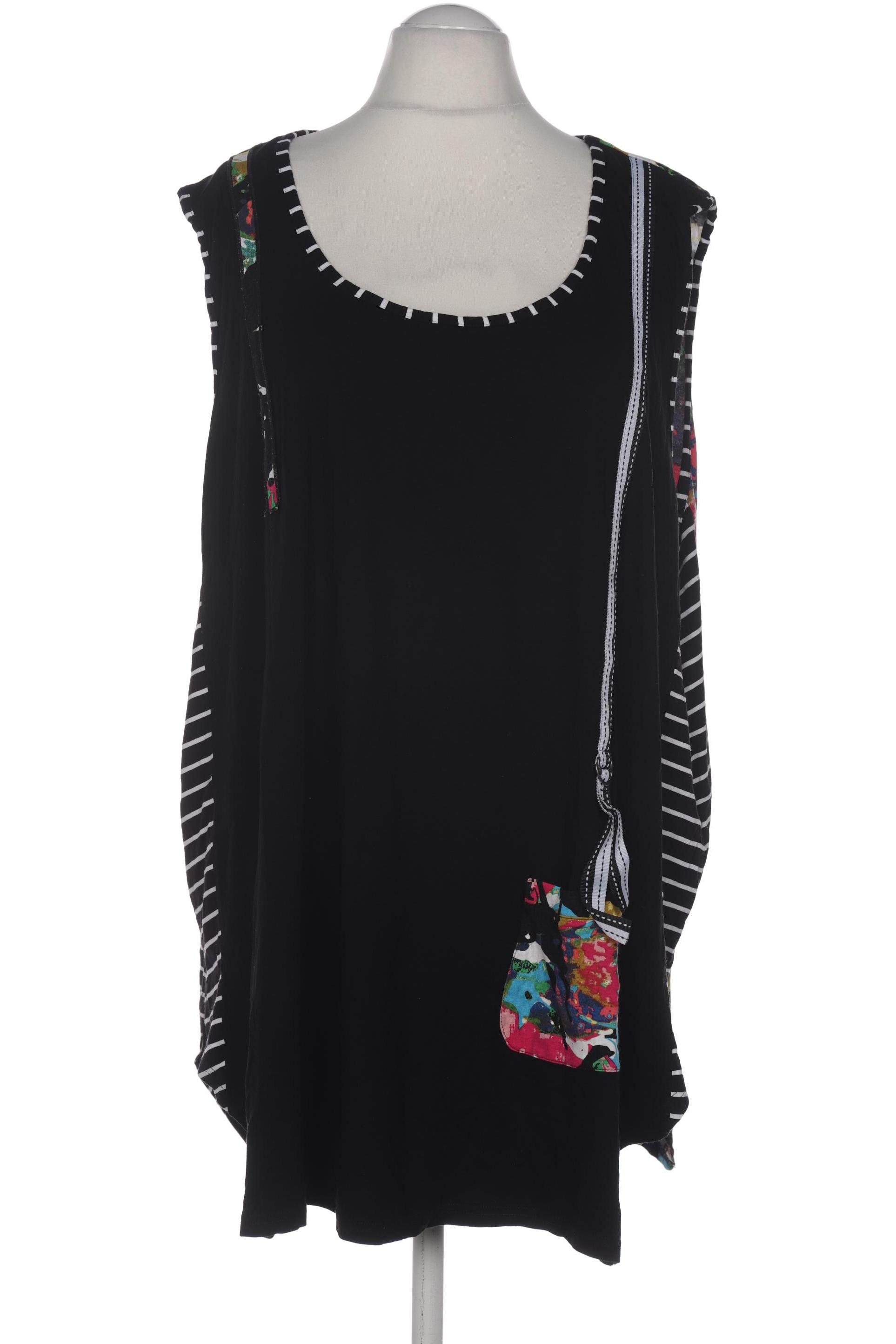 

Ulla Popken Damen Top, schwarz, Gr. 58