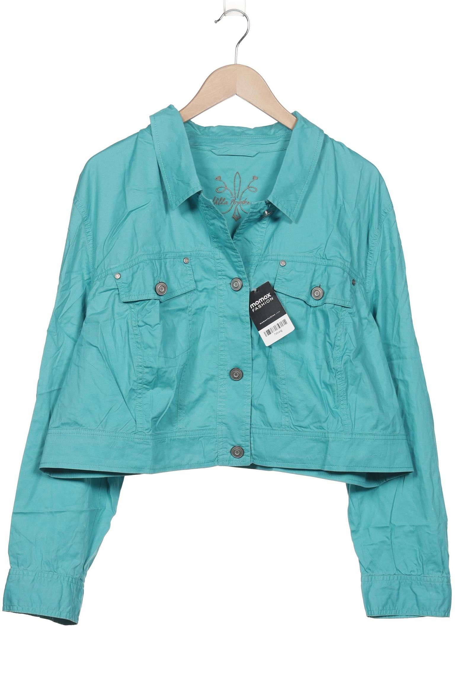 

Ulla Popken Damen Jacke, türkis, Gr. 50
