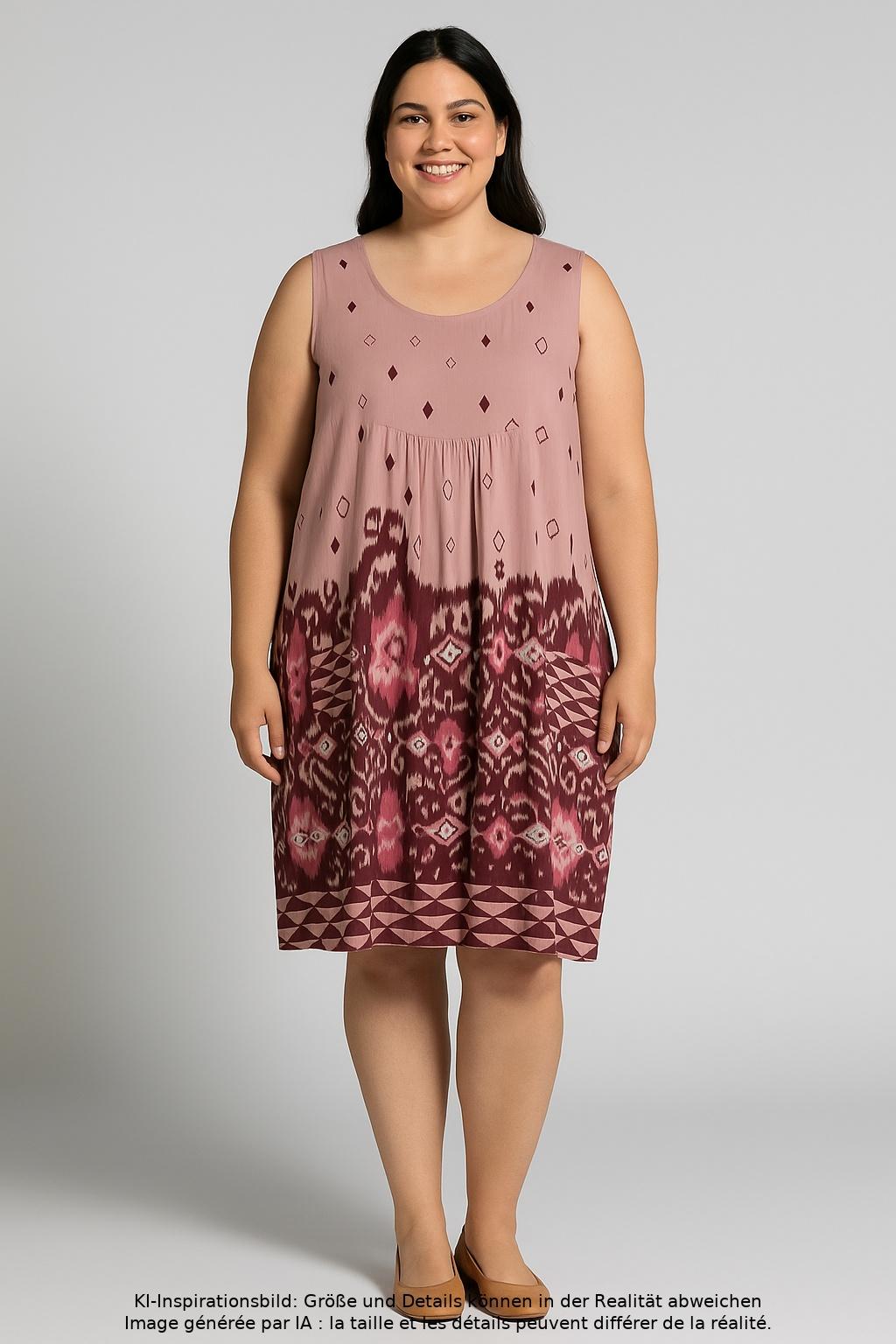 

Ulla Popken Damen Kleid, pink, Gr. 50