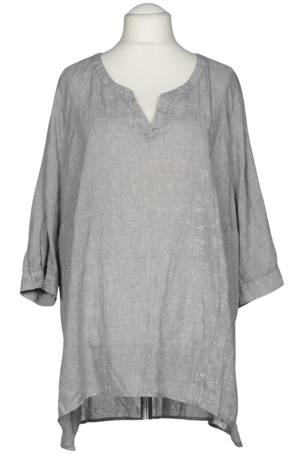

Ulla Popken Damen Bluse, grau, Gr. 58