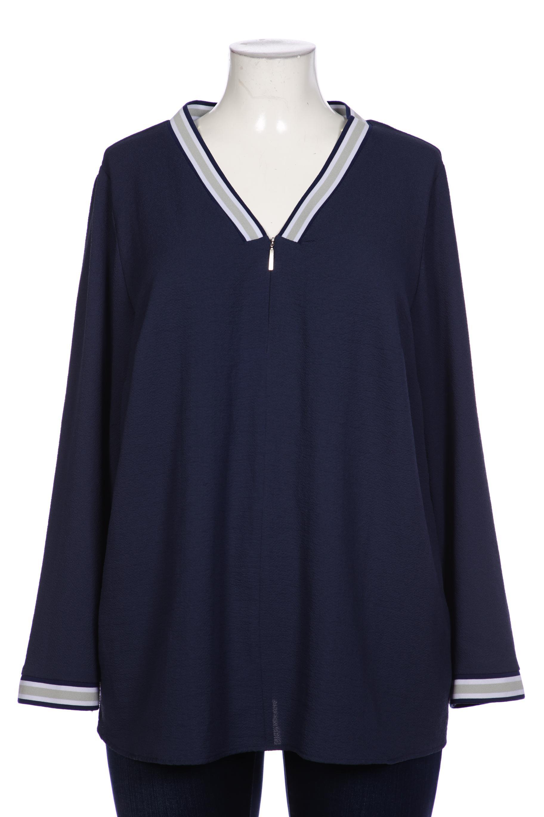 

Ulla Popken Damen Bluse, marineblau, Gr. 46
