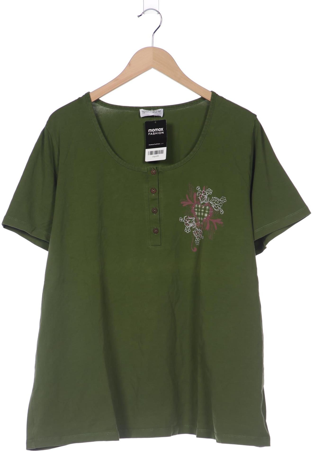 

Ulla Popken Damen T-Shirt, grün, Gr. 54