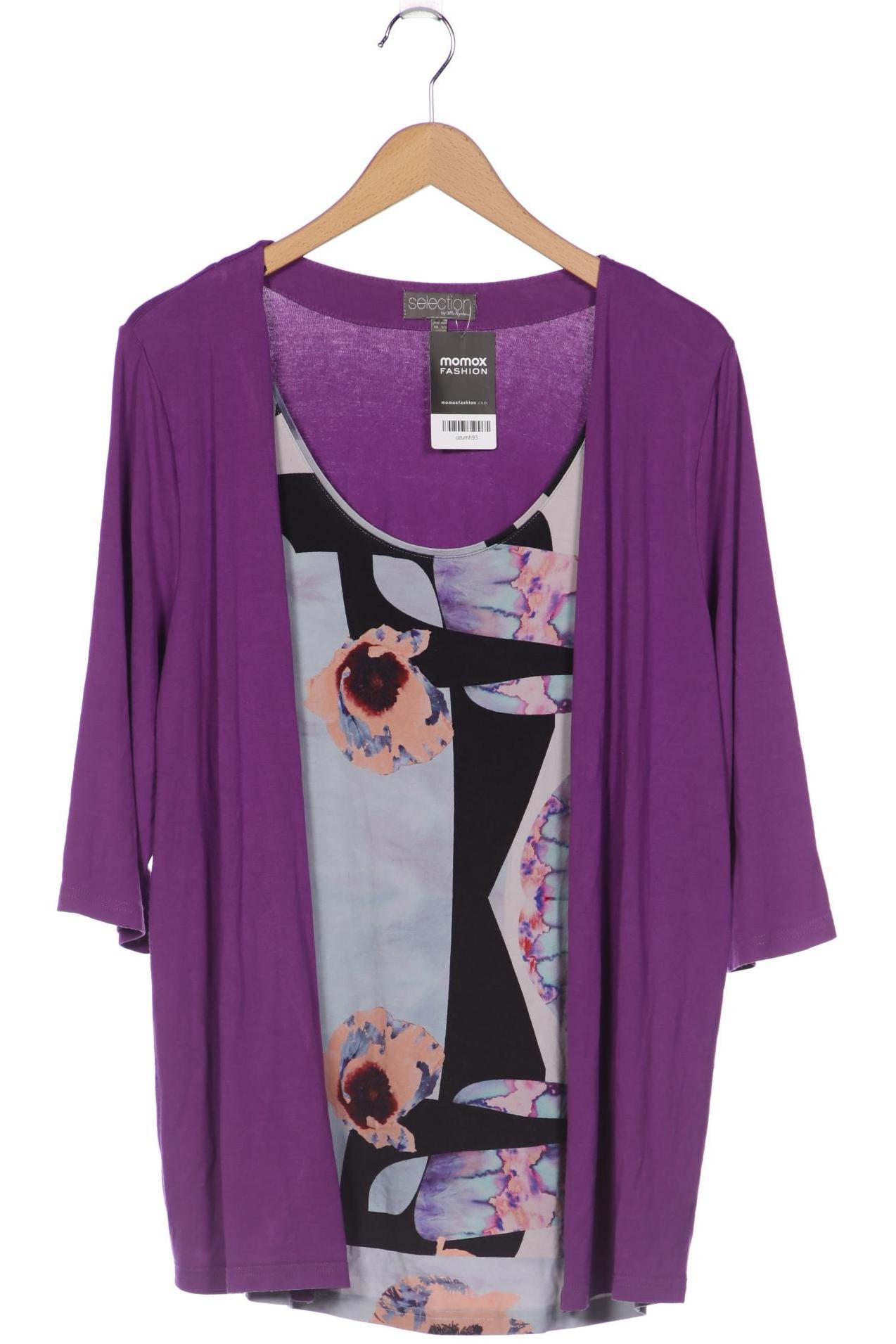 

Ulla Popken Damen Langarmshirt, flieder