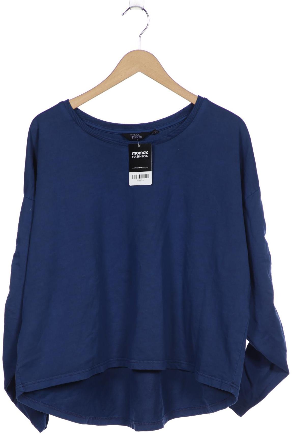 

Ulla Popken Damen Langarmshirt, blau