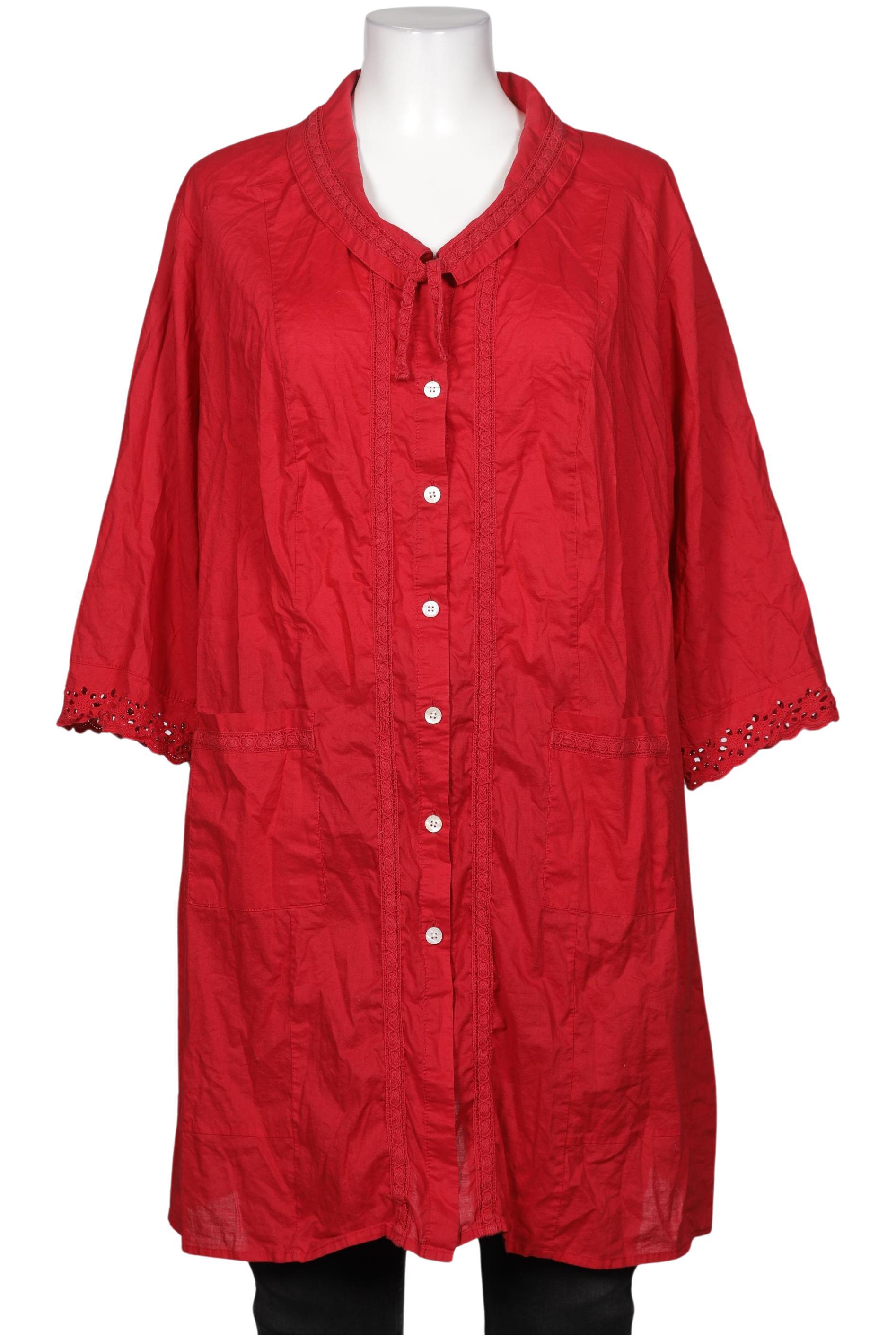 

Ulla Popken Damen Bluse, rot, Gr. 50