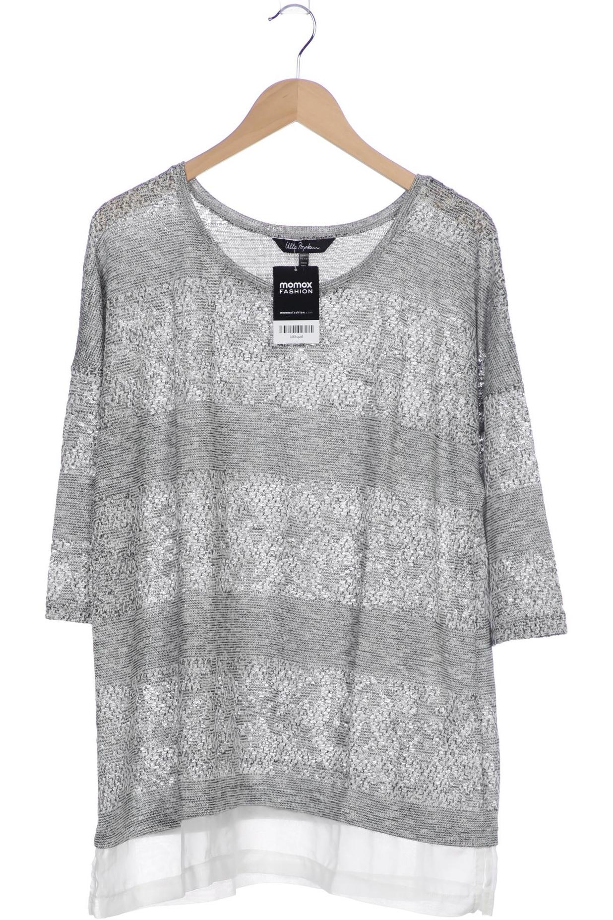 

Ulla Popken Damen Pullover, grau, Gr. 46