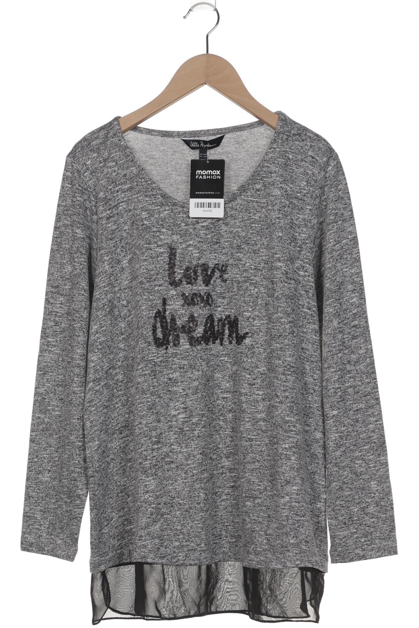 

Ulla Popken Damen Pullover, grau, Gr. 42