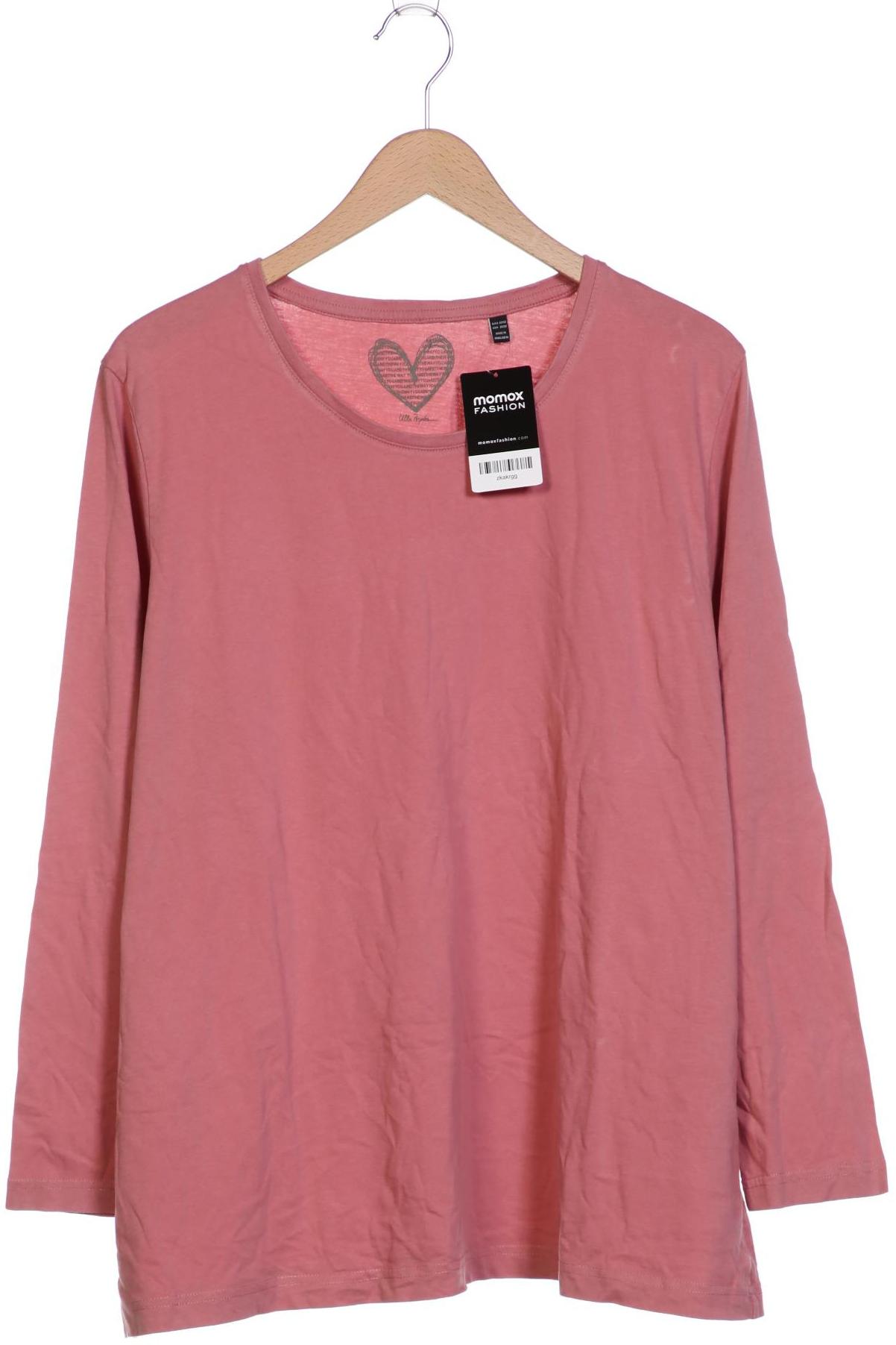 

Ulla Popken Damen Langarmshirt, pink, Gr. 50