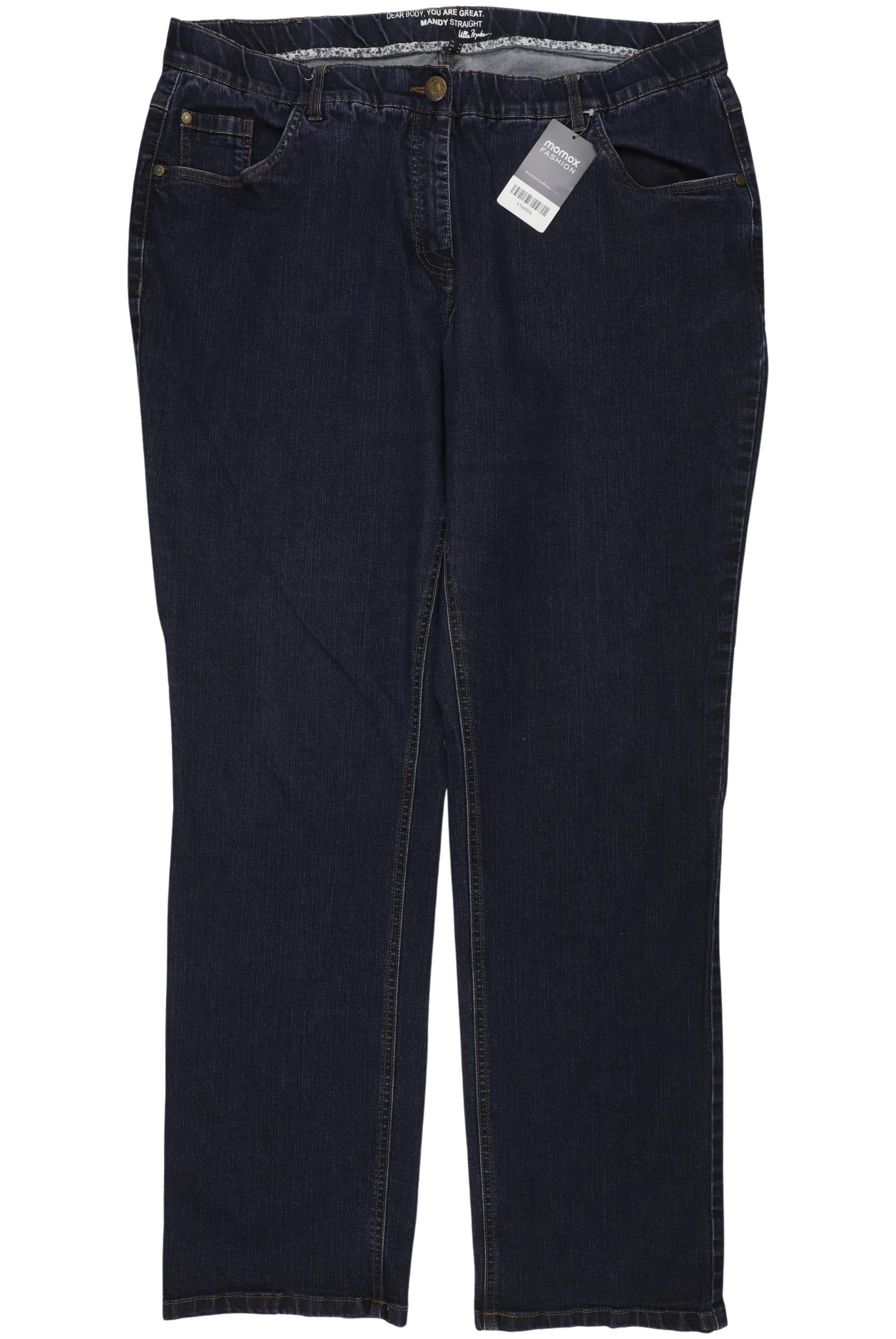

Ulla Popken Damen Jeans, marineblau, Gr. 100
