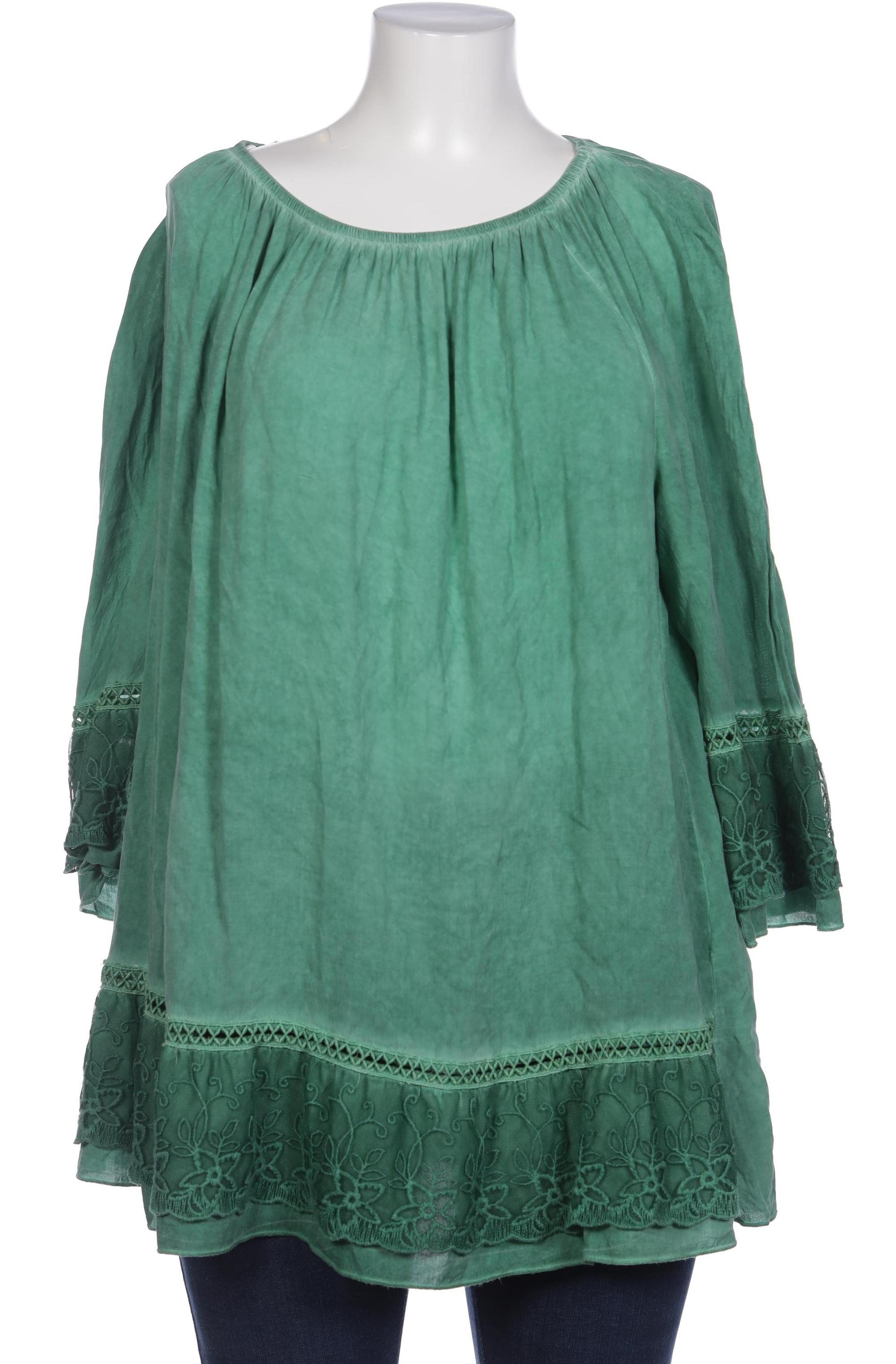 

Ulla Popken Damen Bluse, türkis, Gr. 48