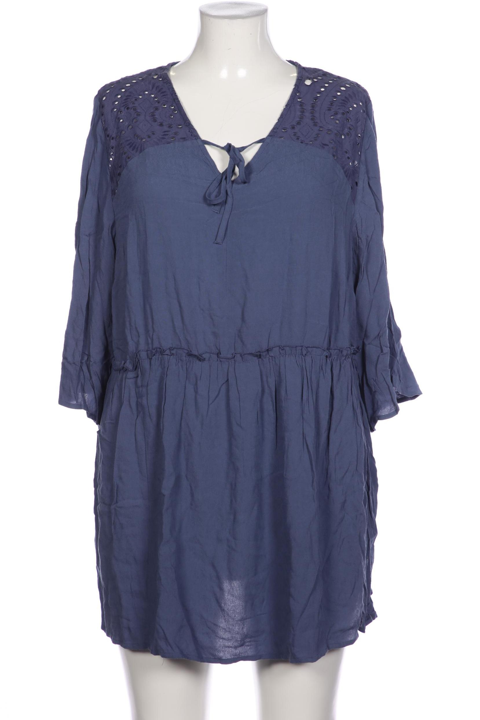 

Ulla Popken Damen Bluse, blau, Gr. 46