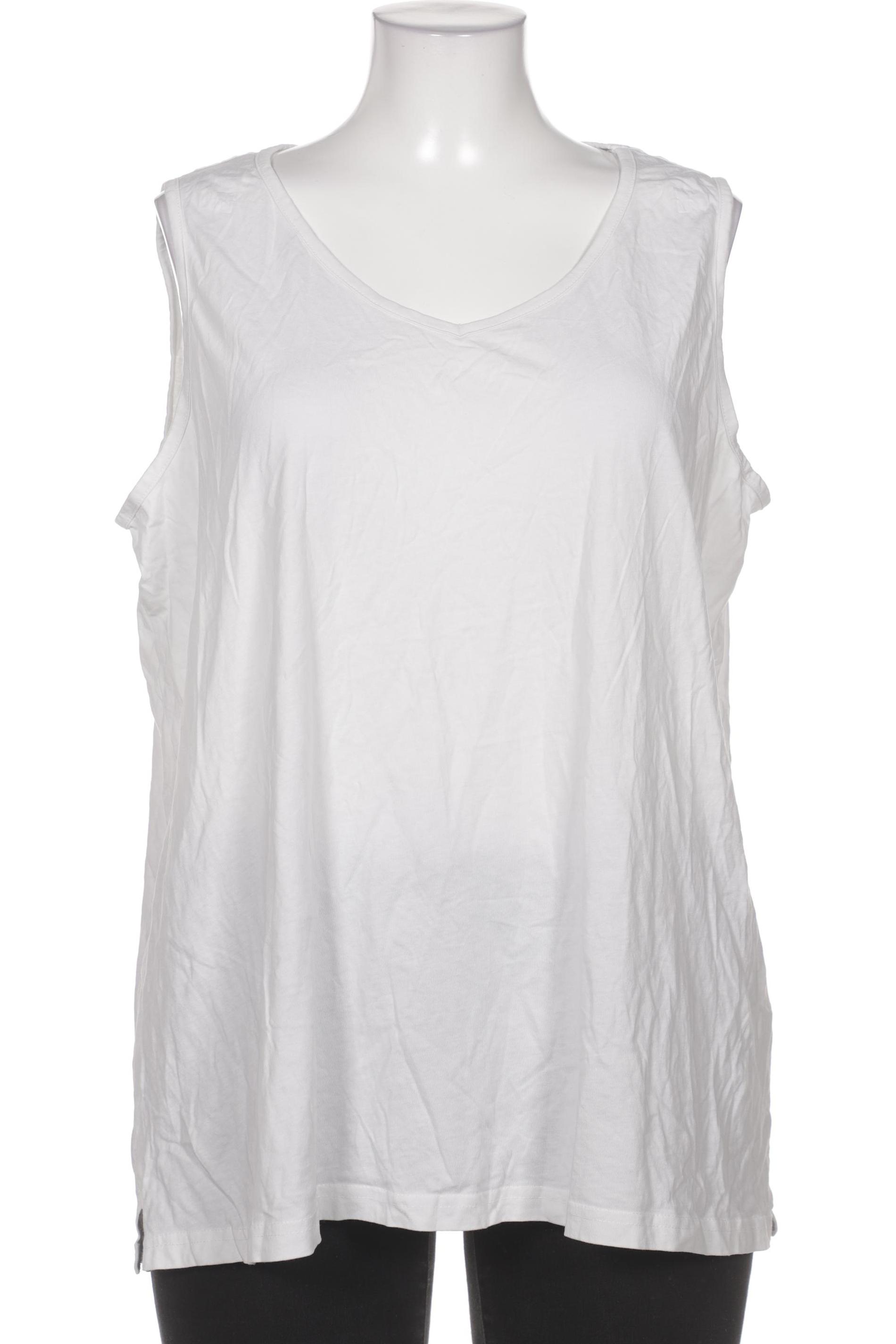 

Ulla Popken Damen Top, weiß, Gr. 50