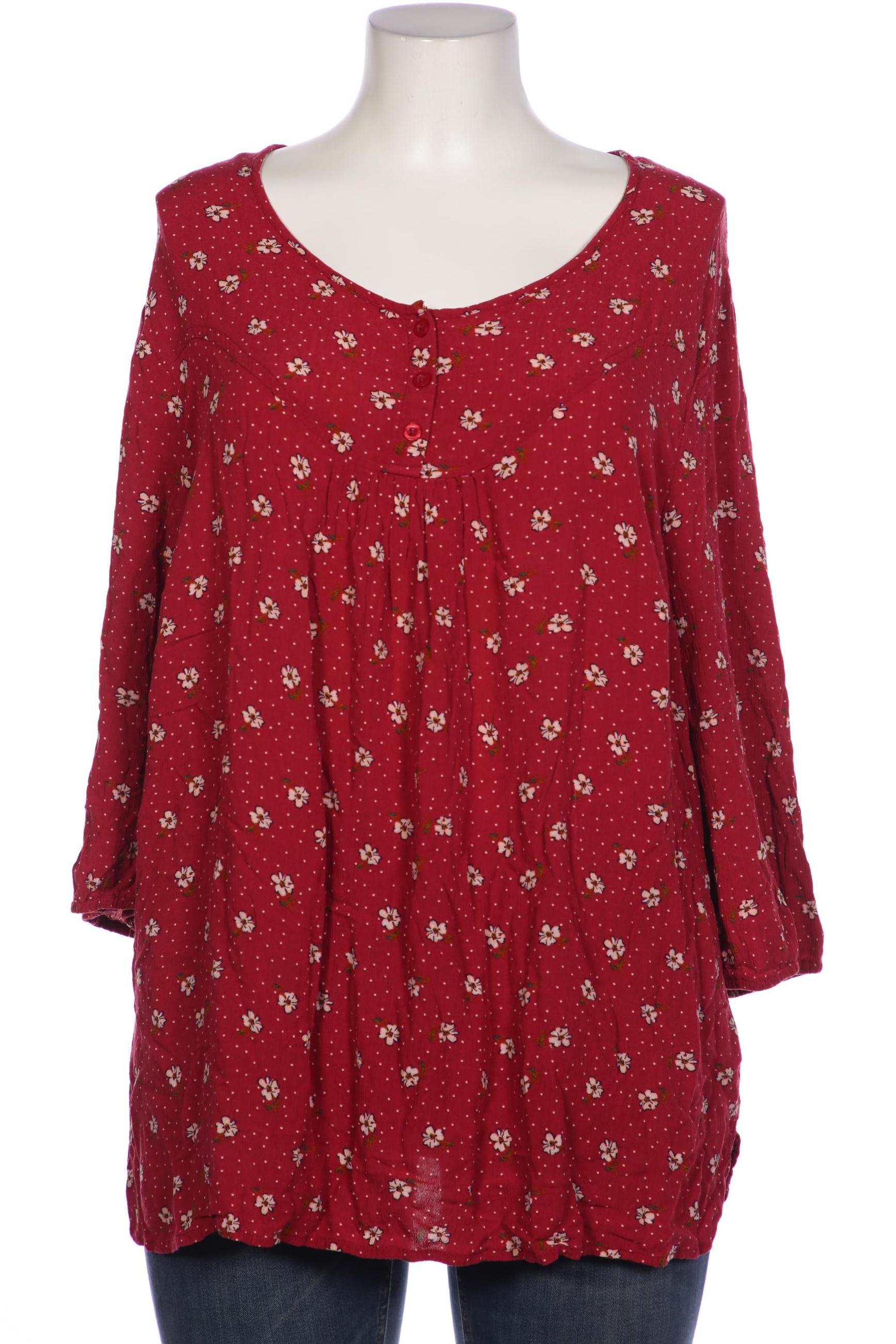 

Ulla Popken Damen Bluse, bordeaux, Gr. 46