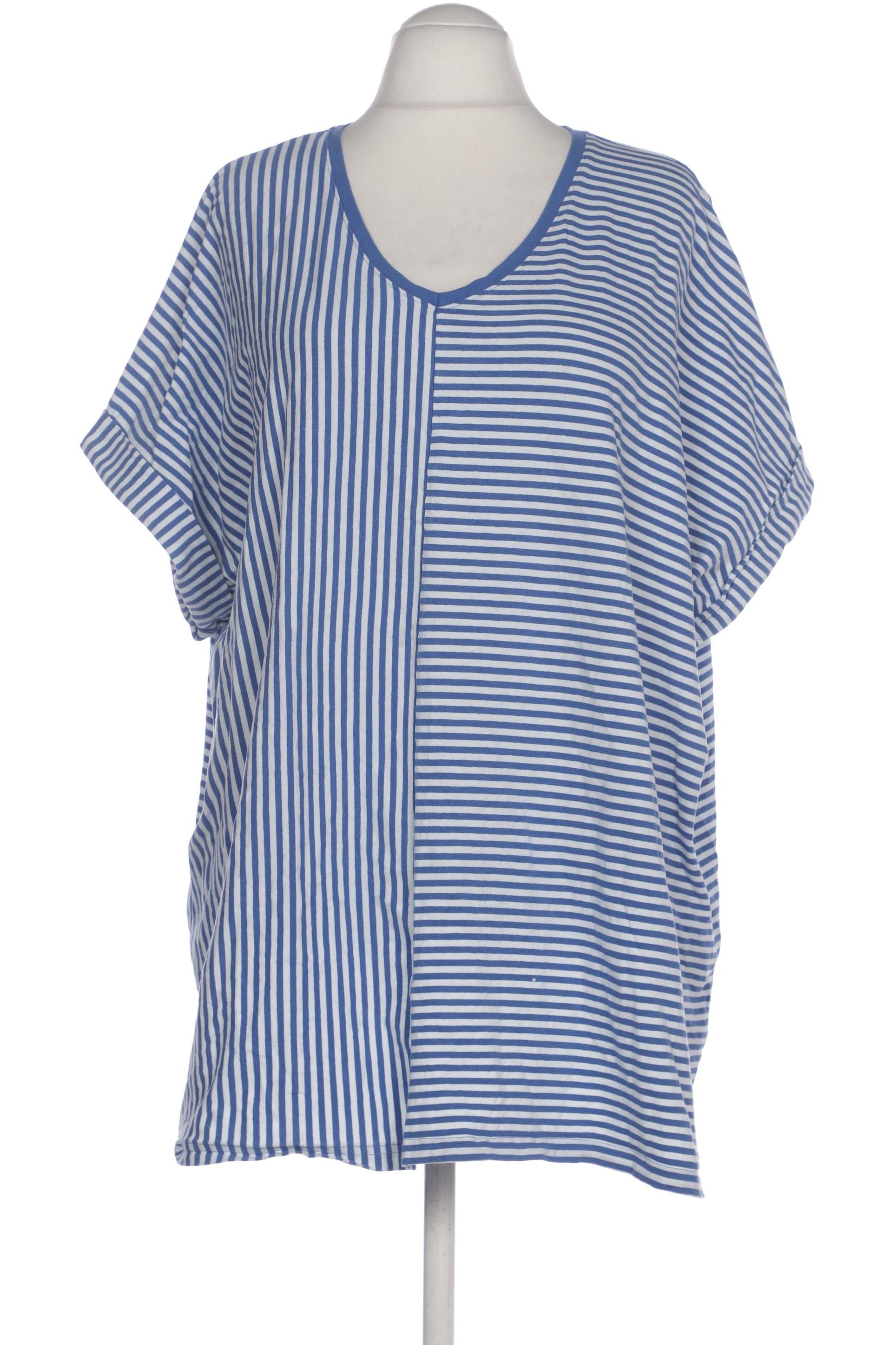 

Ulla Popken Damen T-Shirt, blau, Gr. 58