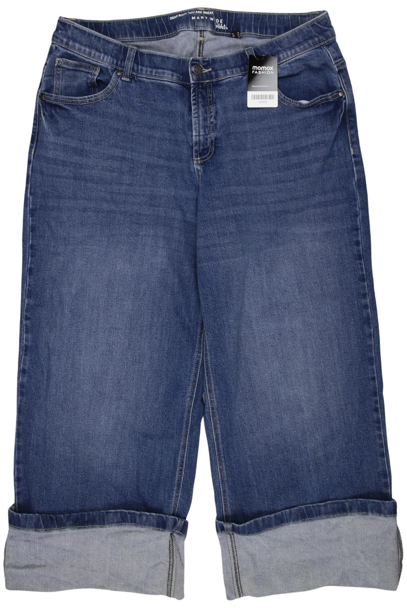 

Ulla Popken Damen Jeans, blau, Gr. 46