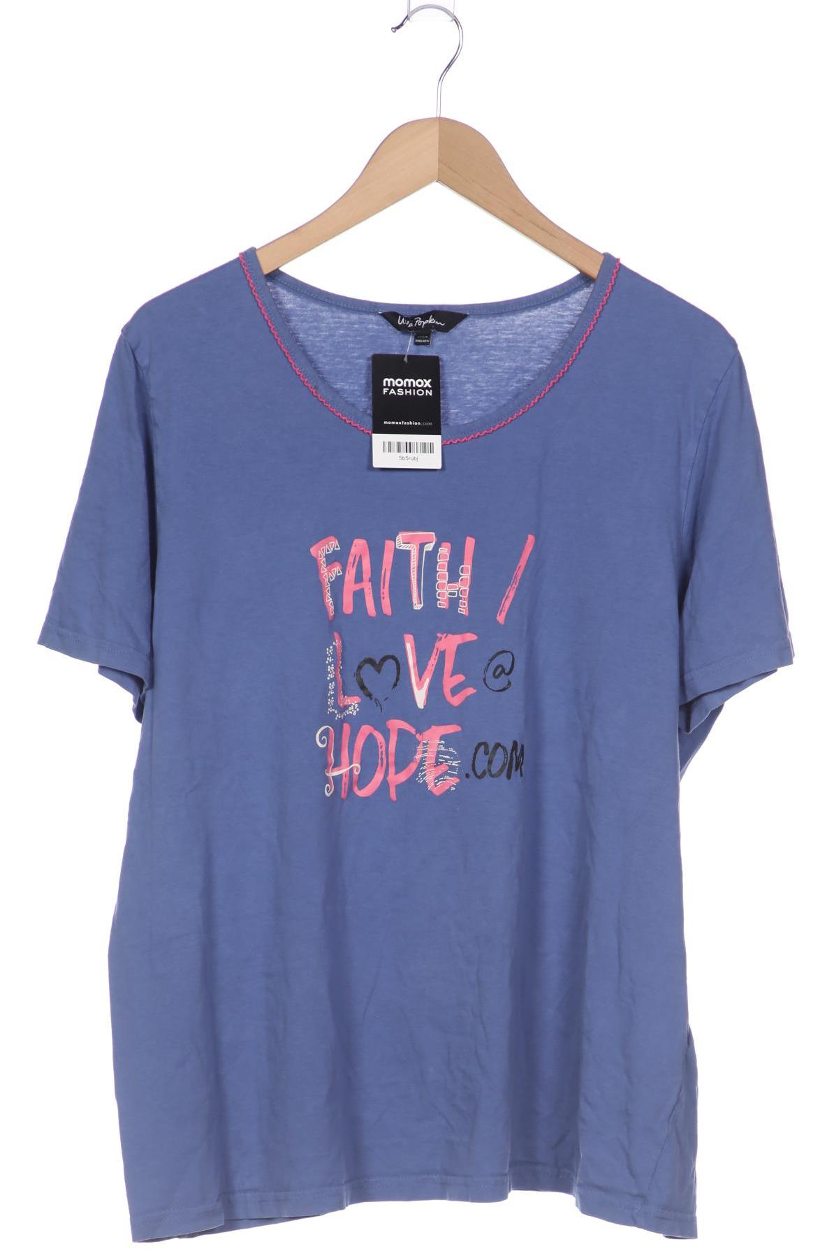 

Ulla Popken Damen T-Shirt, blau, Gr. 46