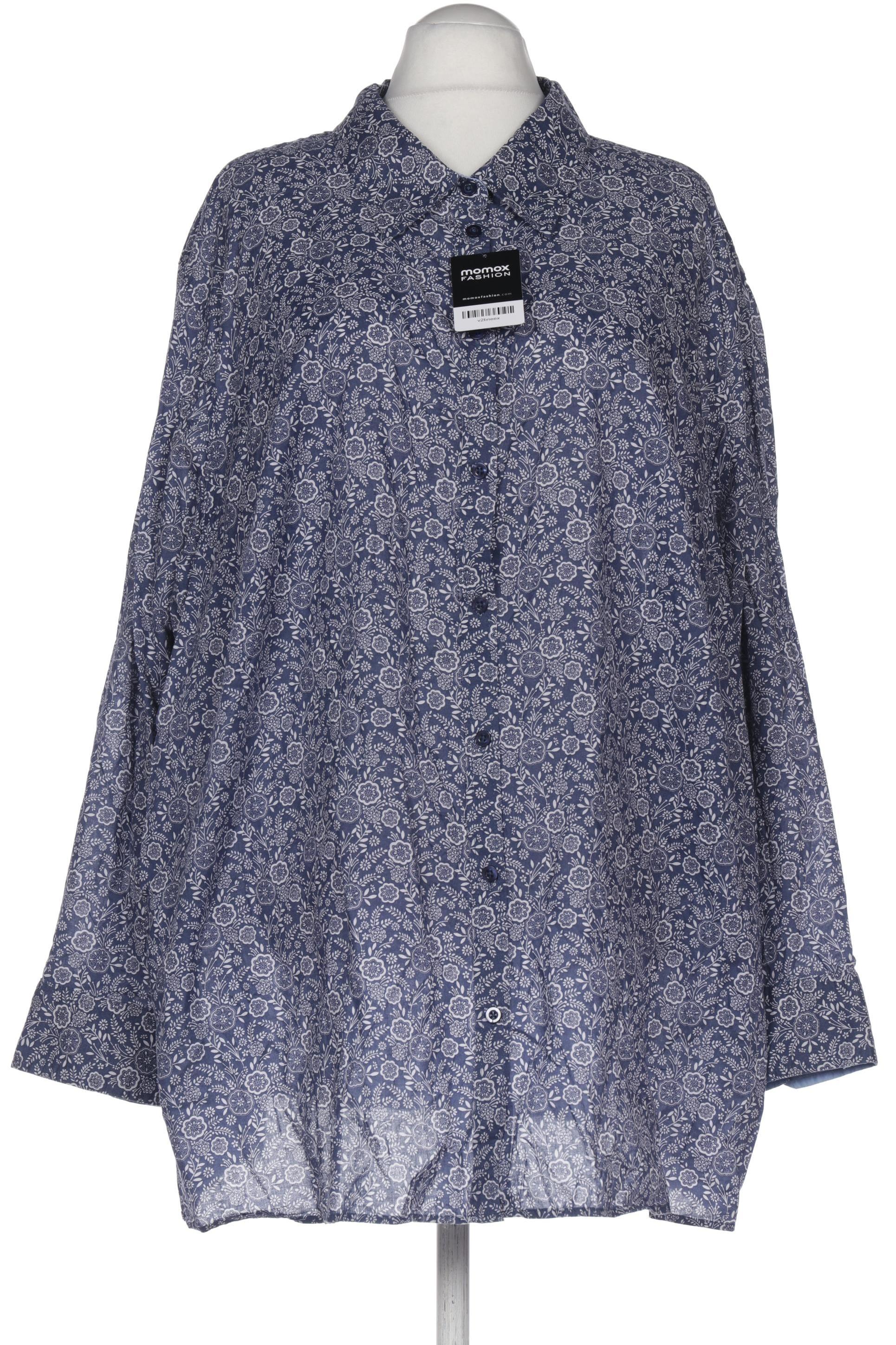 

Ulla Popken Damen Bluse, blau, Gr. 56