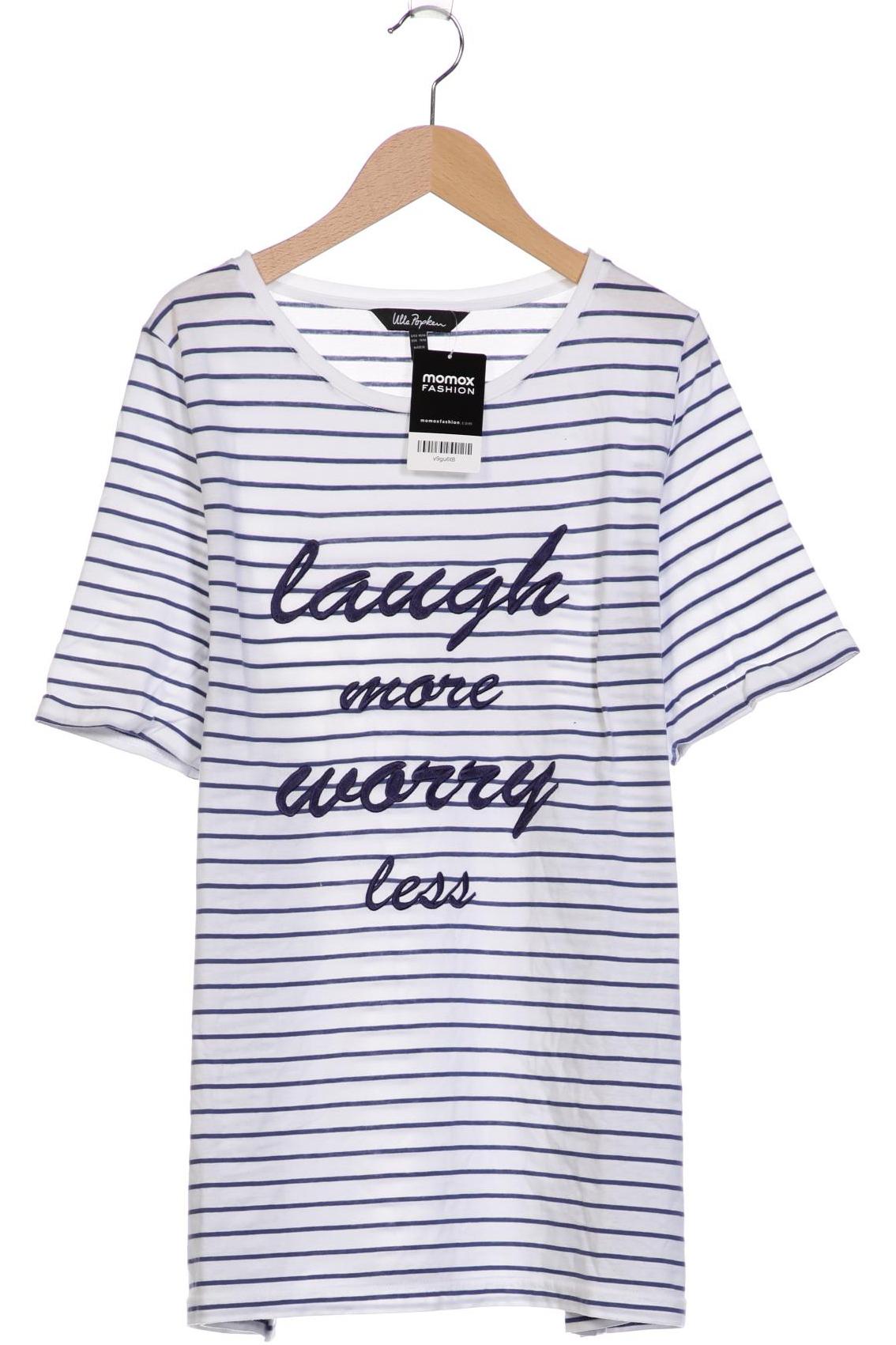 

Ulla Popken Damen T-Shirt, weiß, Gr. 46