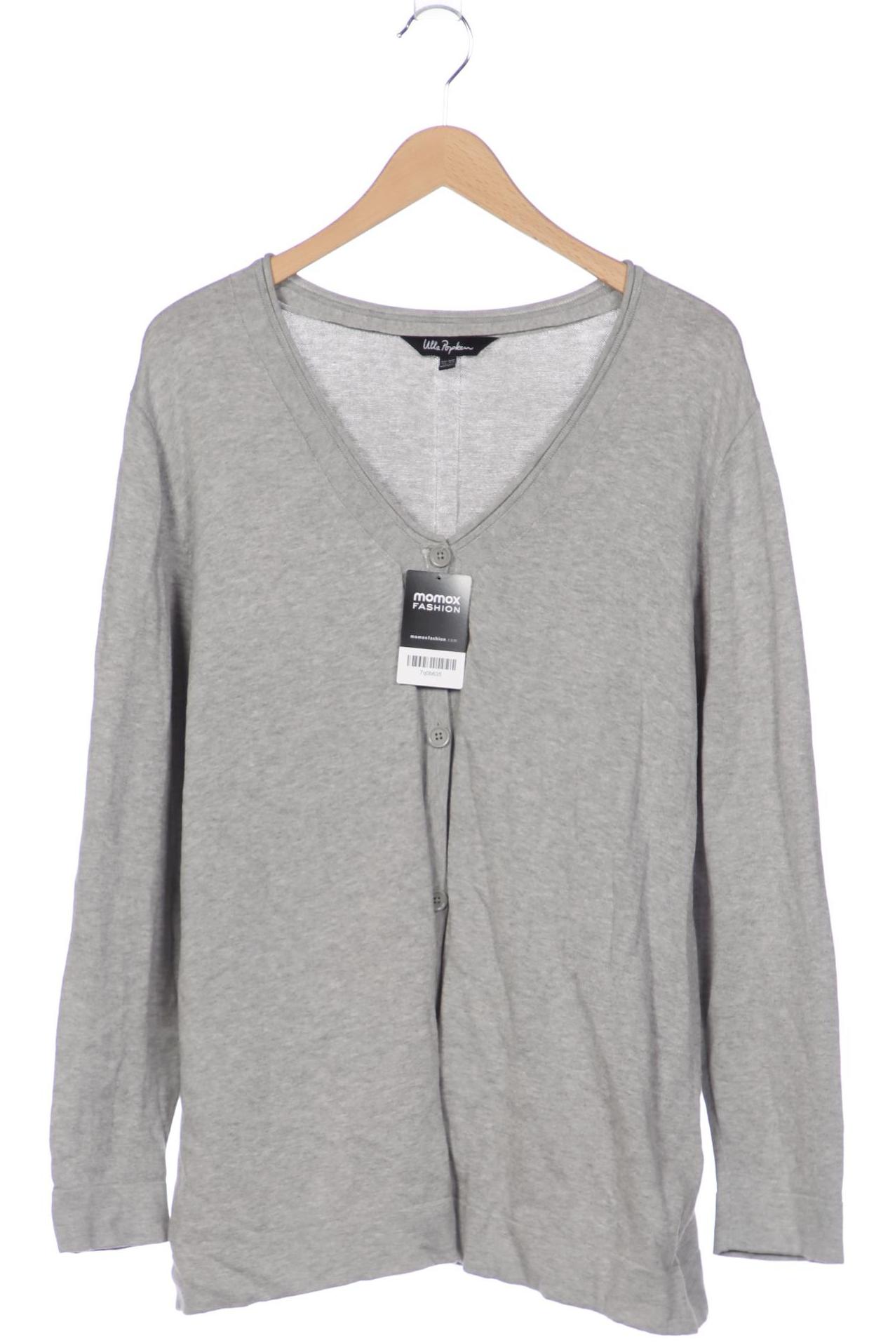 

Ulla Popken Damen Strickjacke, grau, Gr. 46