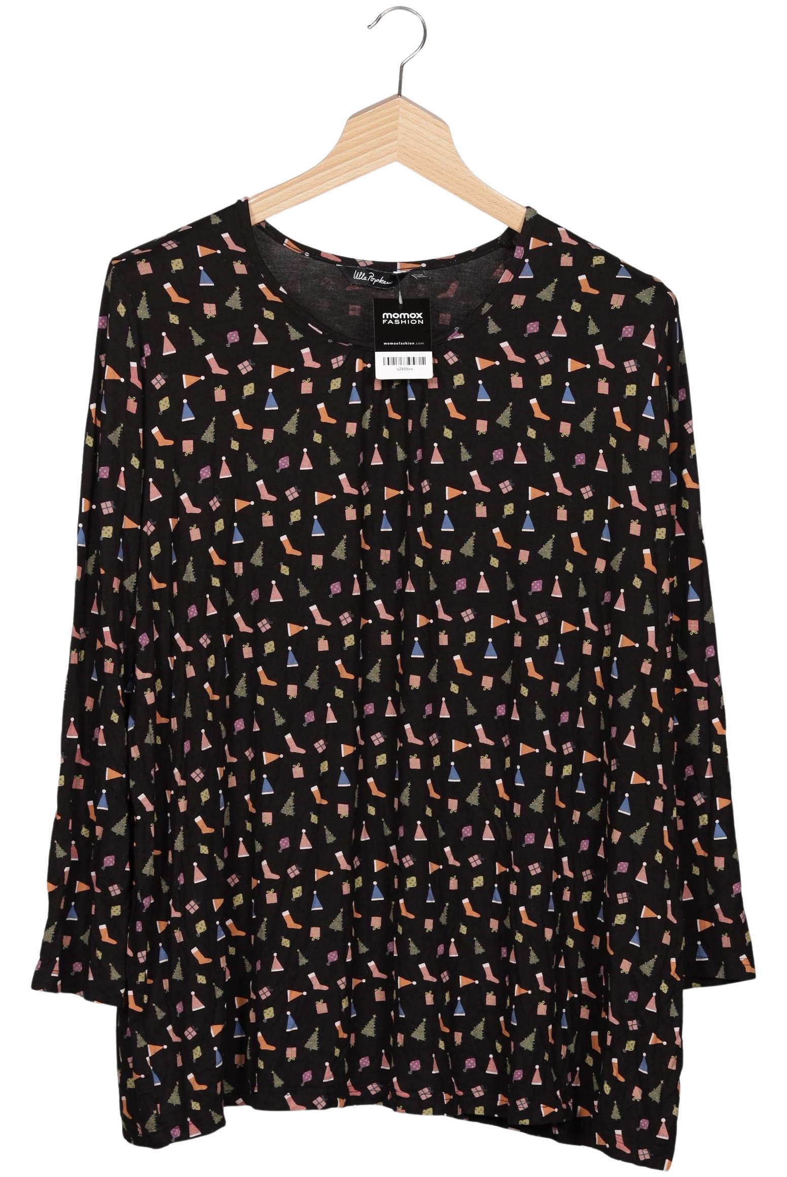 

Ulla Popken Damen Langarmshirt, schwarz, Gr. 54