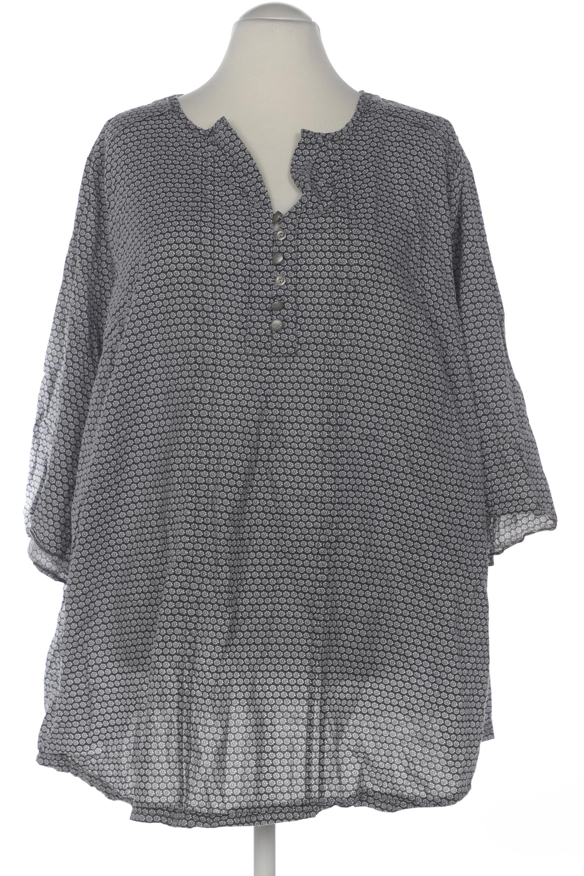 

Ulla Popken Damen Bluse, grau, Gr. 54