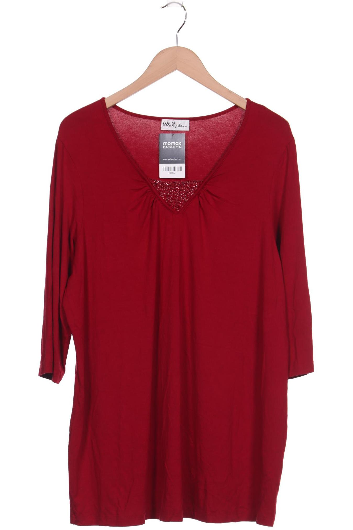 

Ulla Popken Damen Langarmshirt, bordeaux