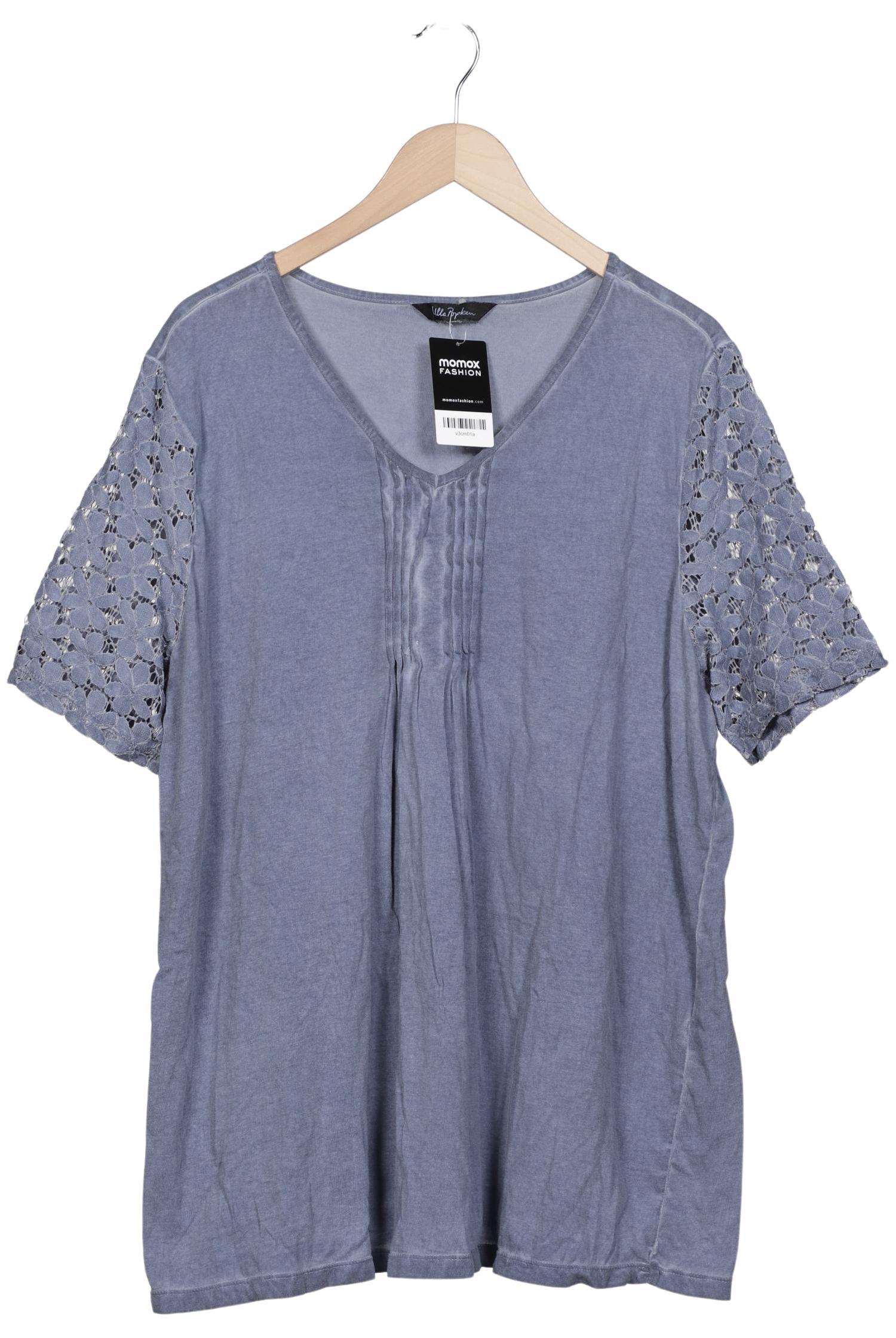 

Ulla Popken Damen T-Shirt, blau, Gr. 52