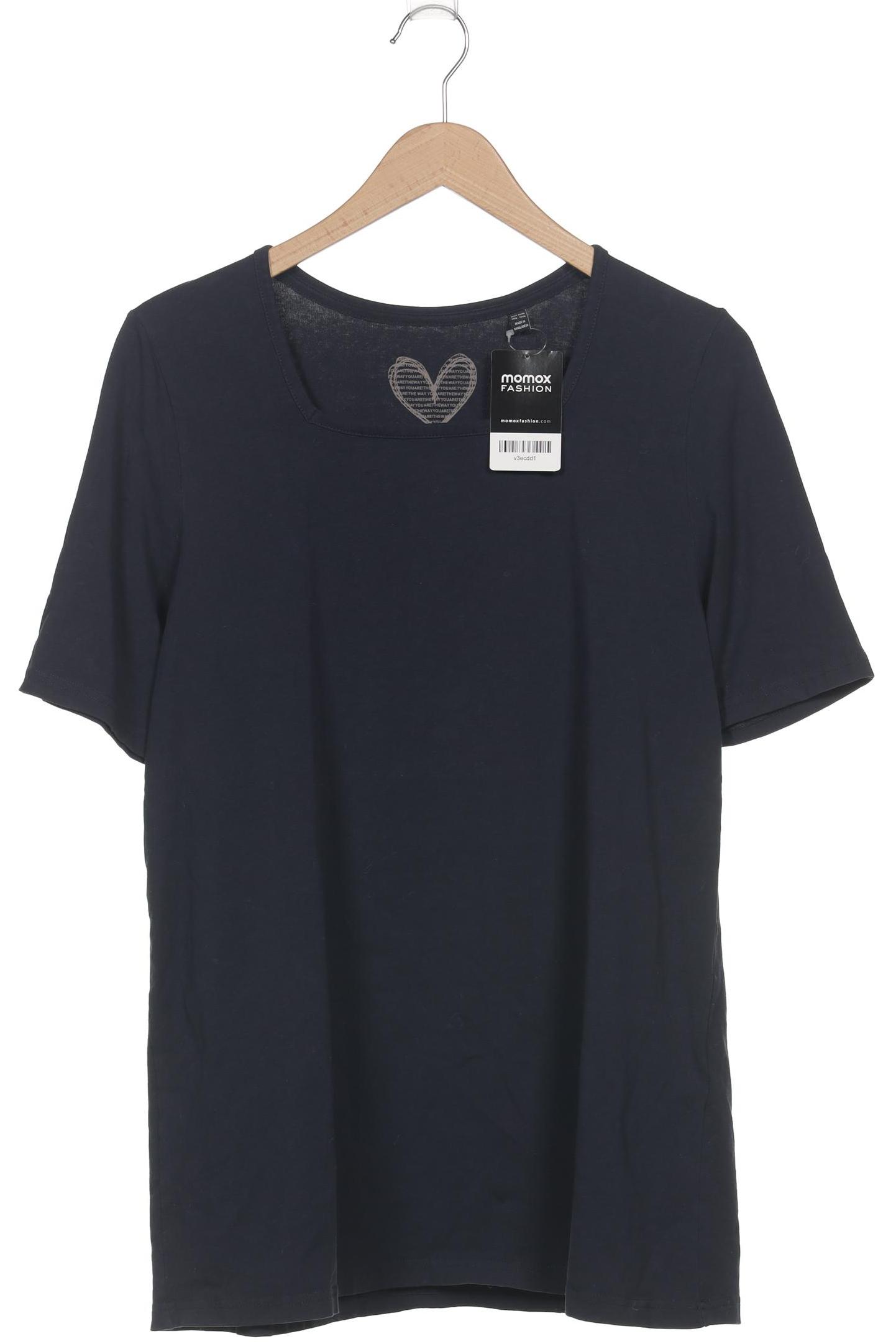 

Ulla Popken Damen T-Shirt, marineblau, Gr. 42