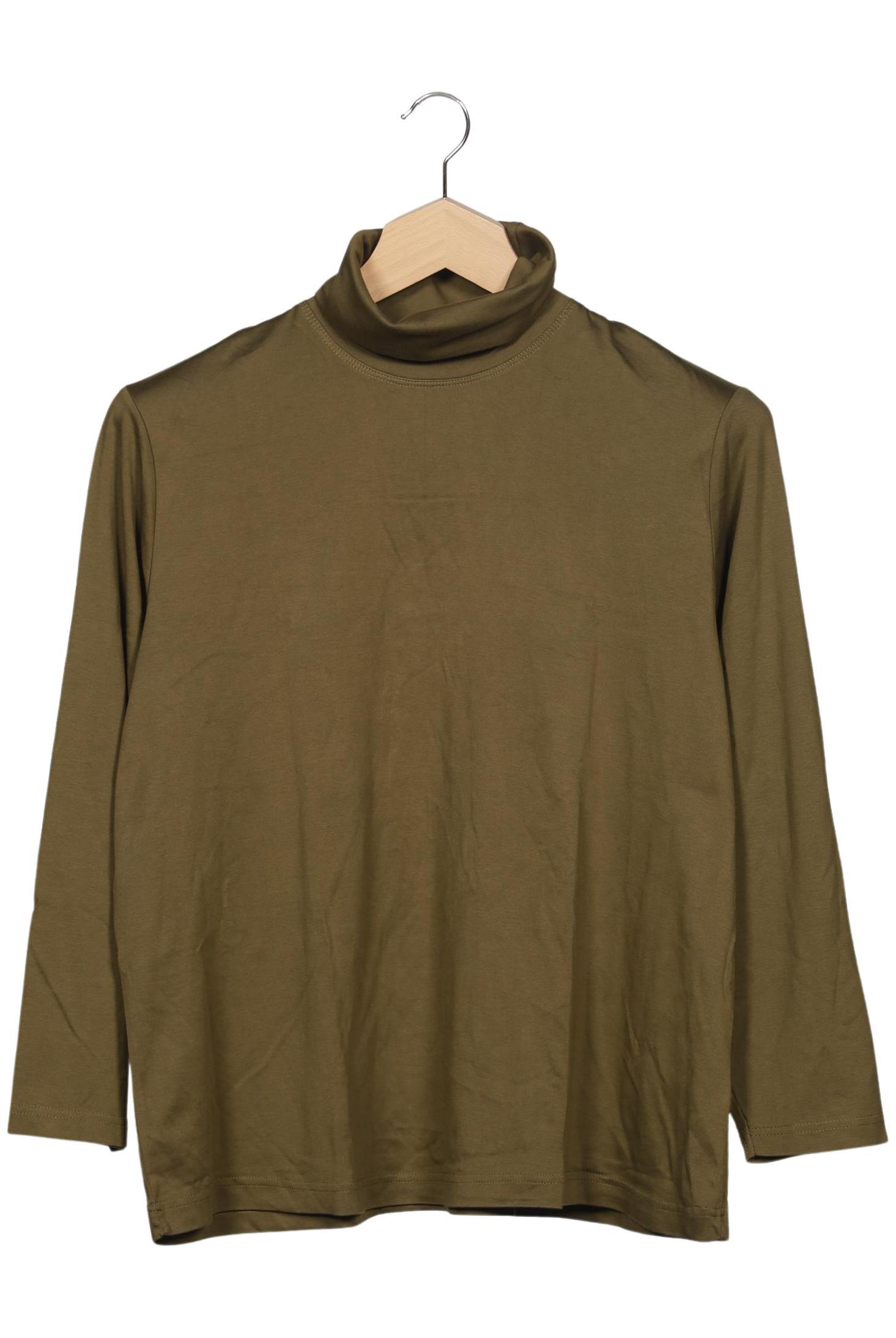 

Ulla Popken Damen Langarmshirt, grün, Gr. 46