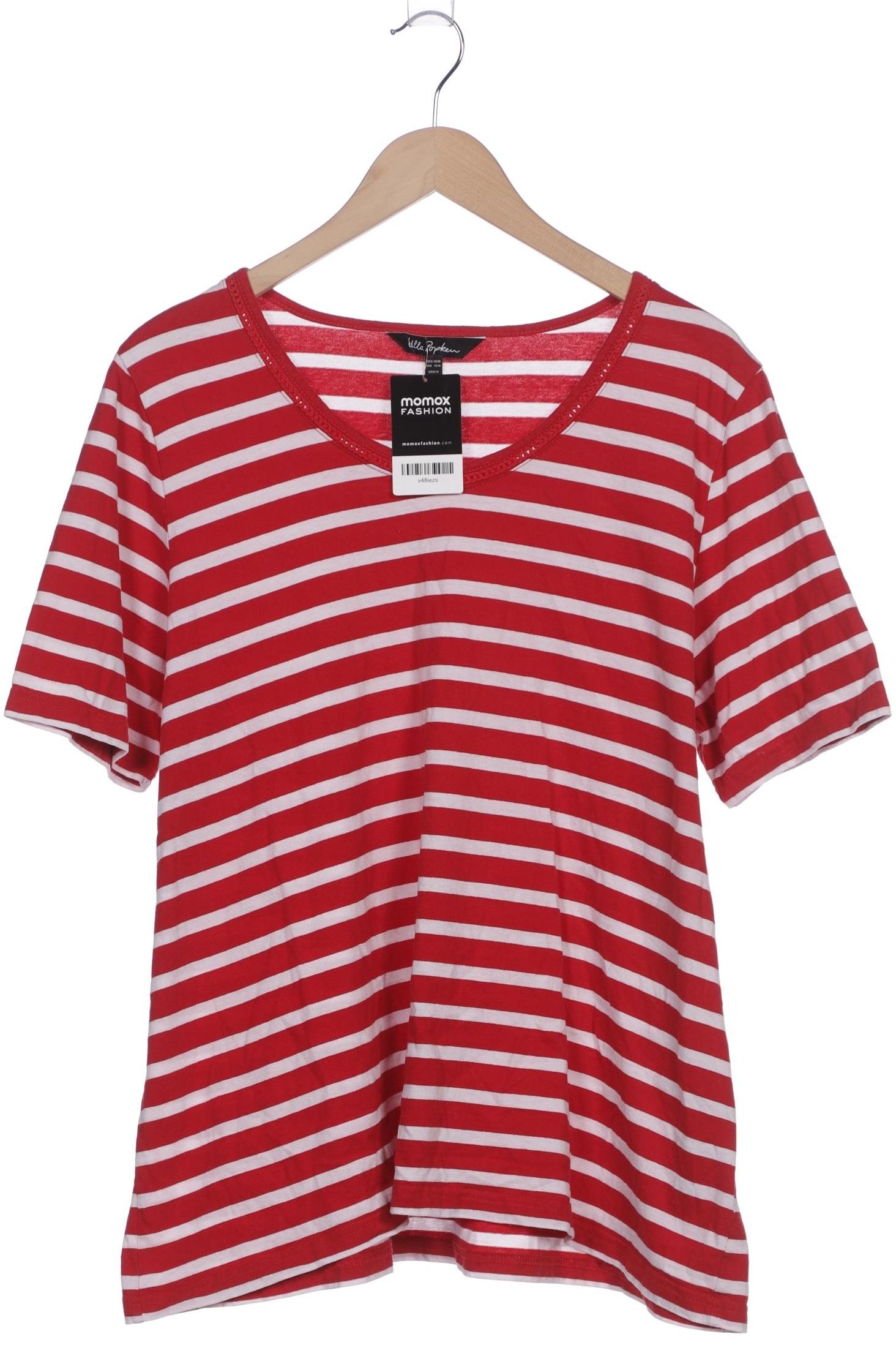 

Ulla Popken Damen T-Shirt, rot, Gr. 46