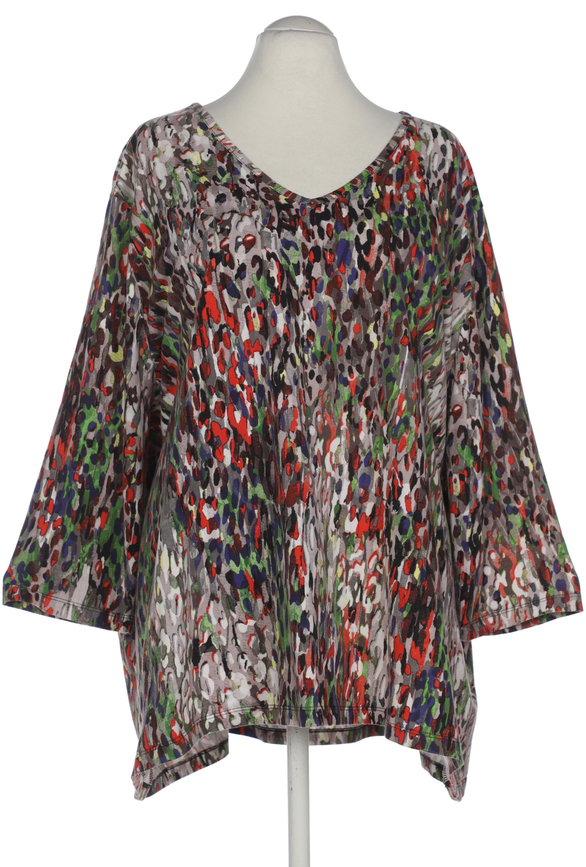 

Ulla Popken Damen Langarmshirt, mehrfarbig, Gr. 62