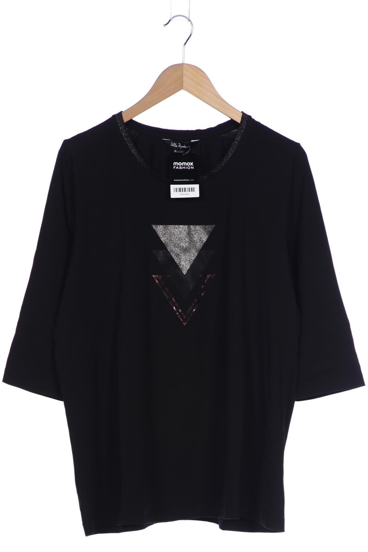 

Ulla Popken Damen T-Shirt, schwarz, Gr. 46
