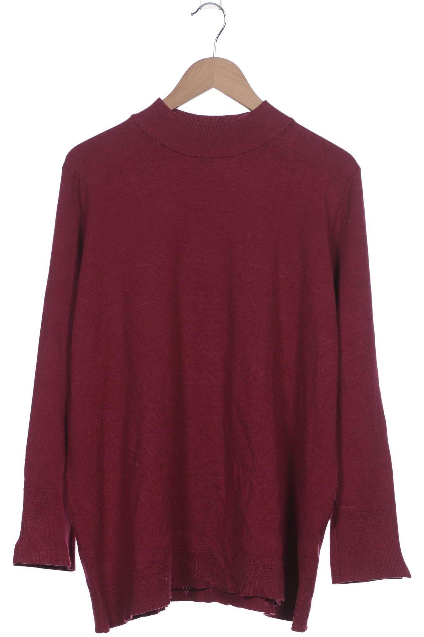 

Ulla Popken Damen Pullover, bordeaux, Gr. 50
