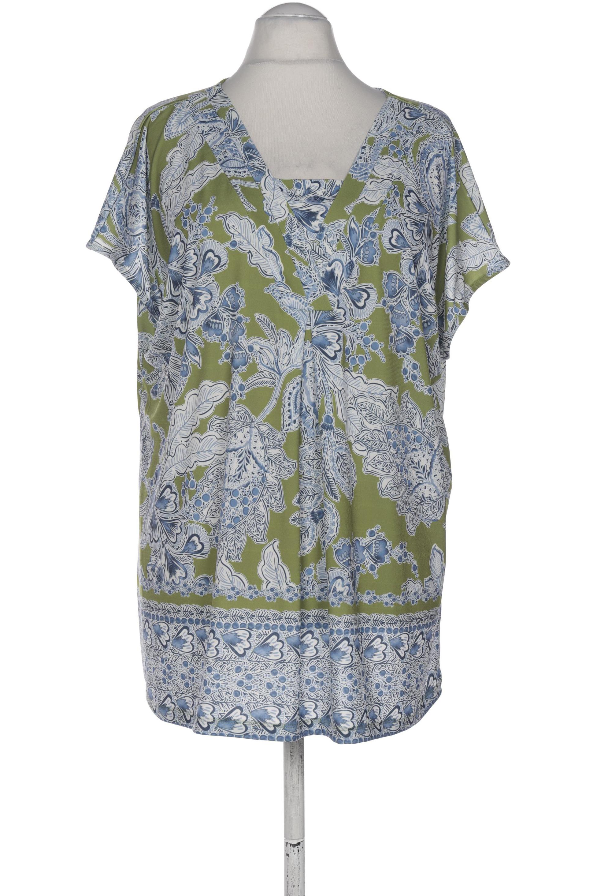 

Ulla Popken Damen Bluse, blau, Gr. 52