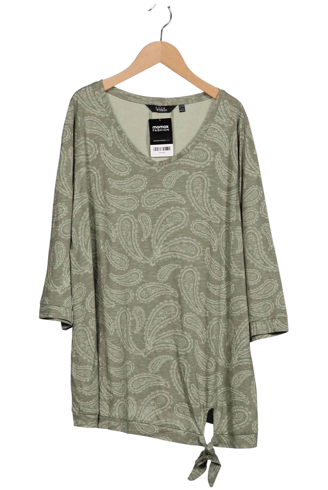 

Ulla Popken Damen Langarmshirt, hellgrün, Gr. 46