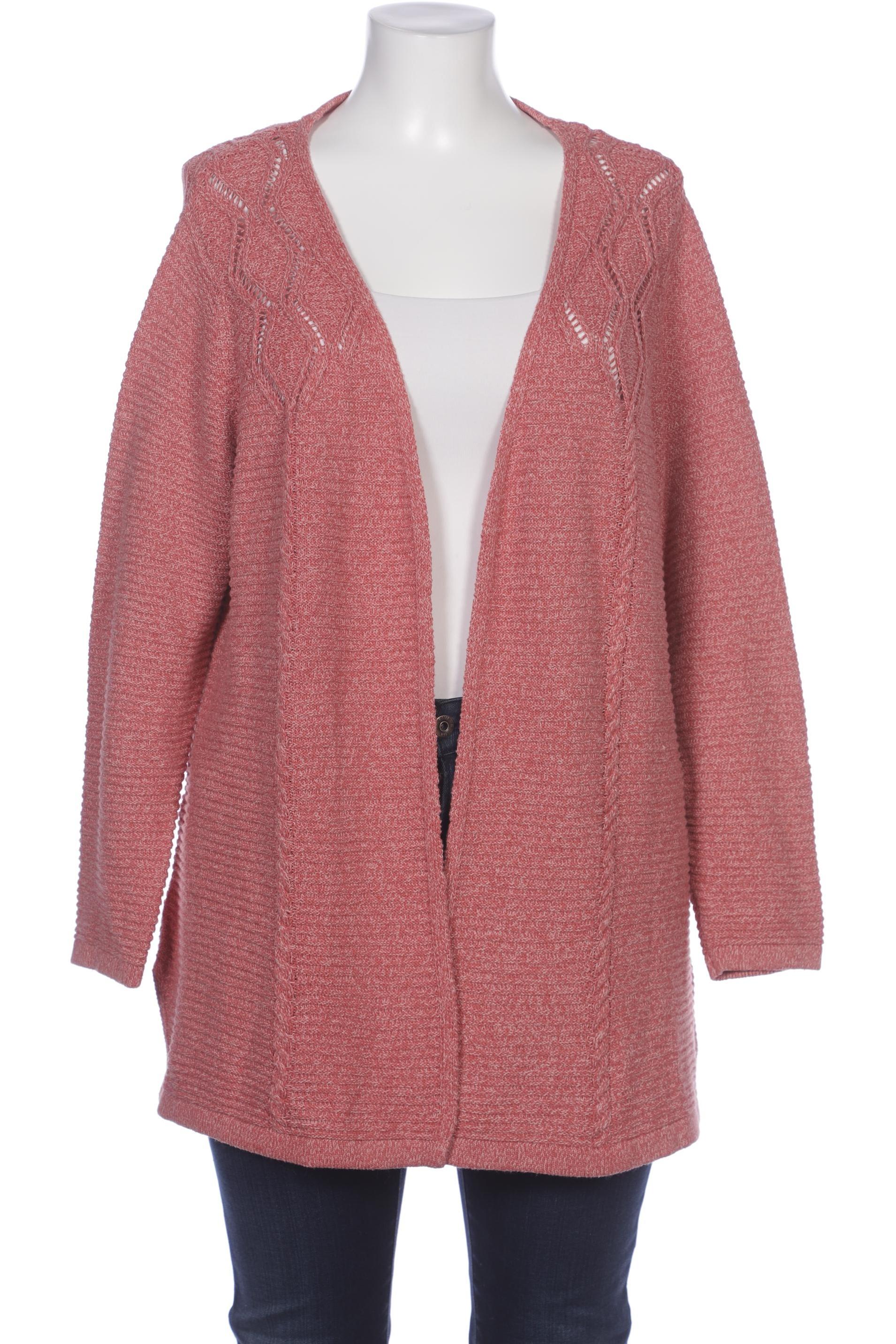 

Ulla Popken Damen Strickjacke, pink, Gr. 46