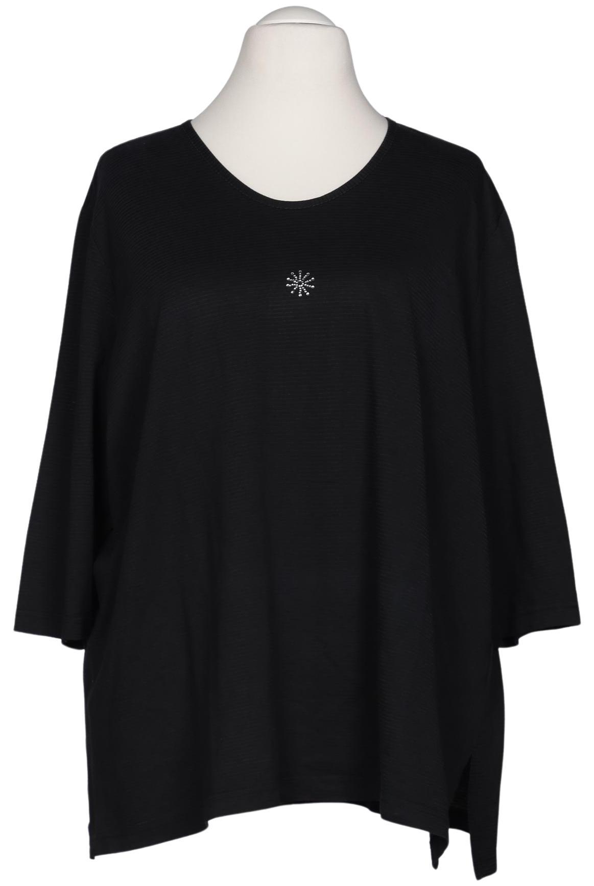 

Ulla Popken Damen T-Shirt, schwarz, Gr. 54