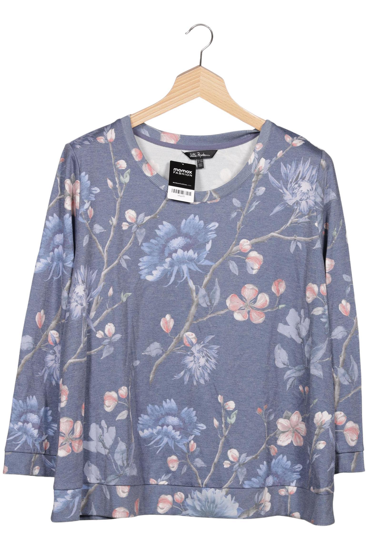 

Ulla Popken Damen Sweatshirt, blau, Gr. 54