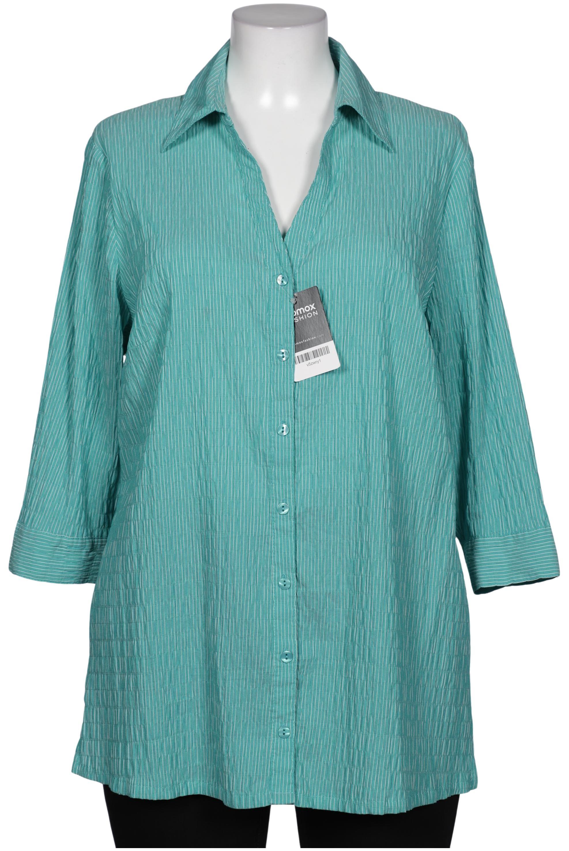 

Ulla Popken Damen Bluse, türkis, Gr. 42