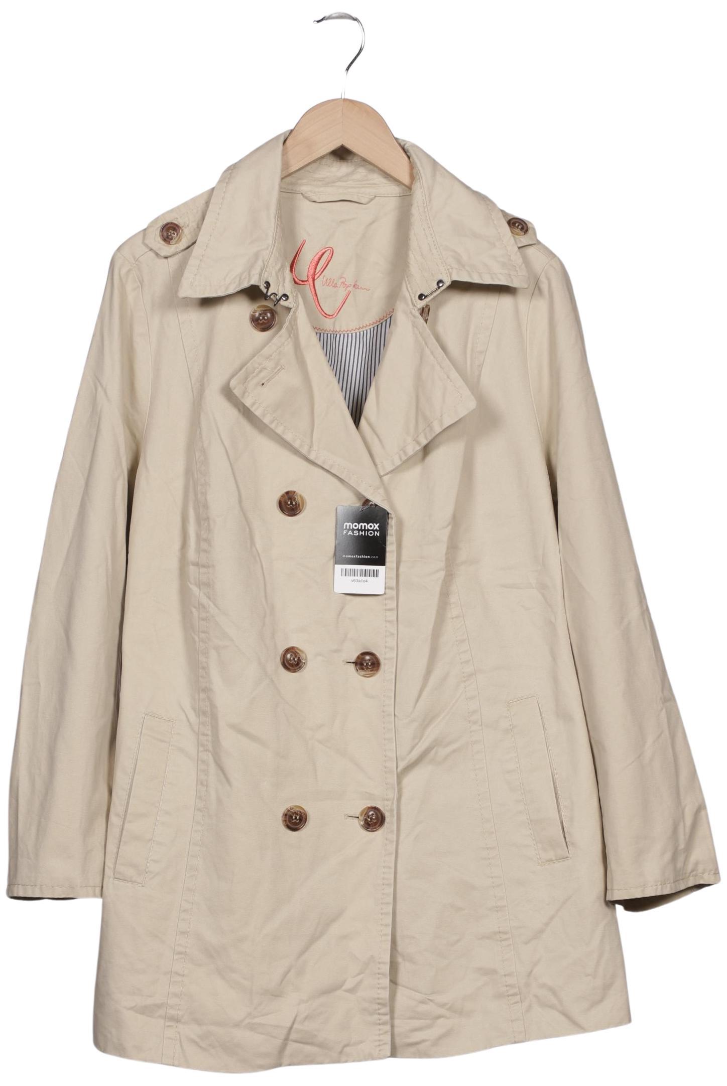 

Ulla Popken Damen Mantel, beige, Gr. 50