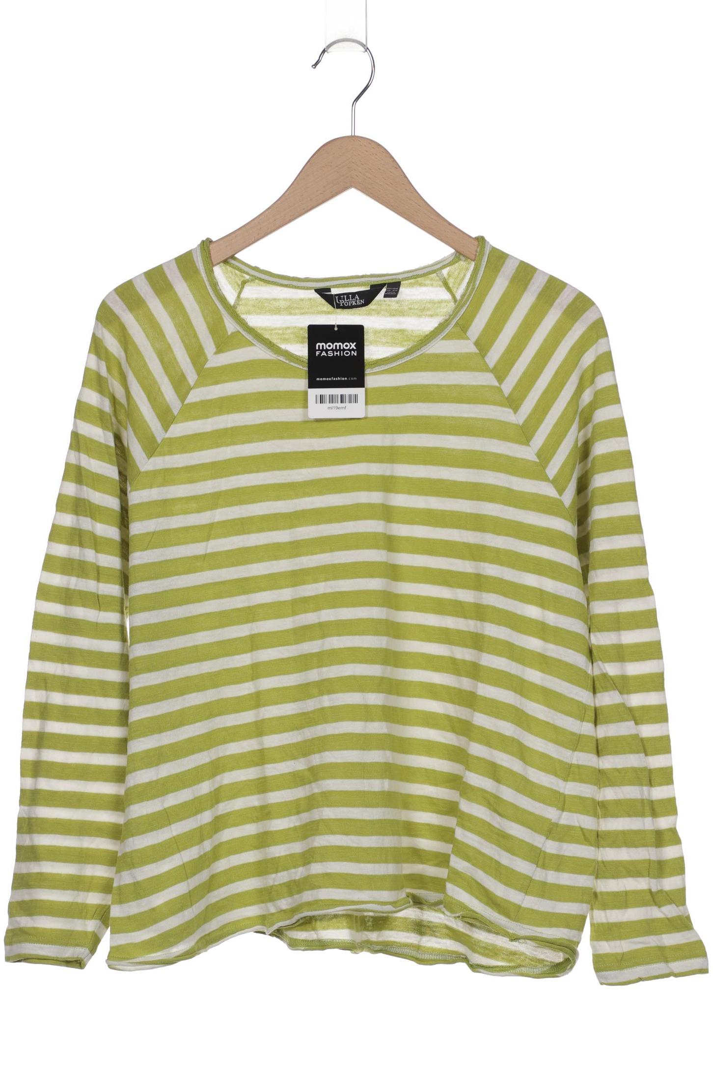 

Ulla Popken Damen Langarmshirt, hellgrün, Gr. 46
