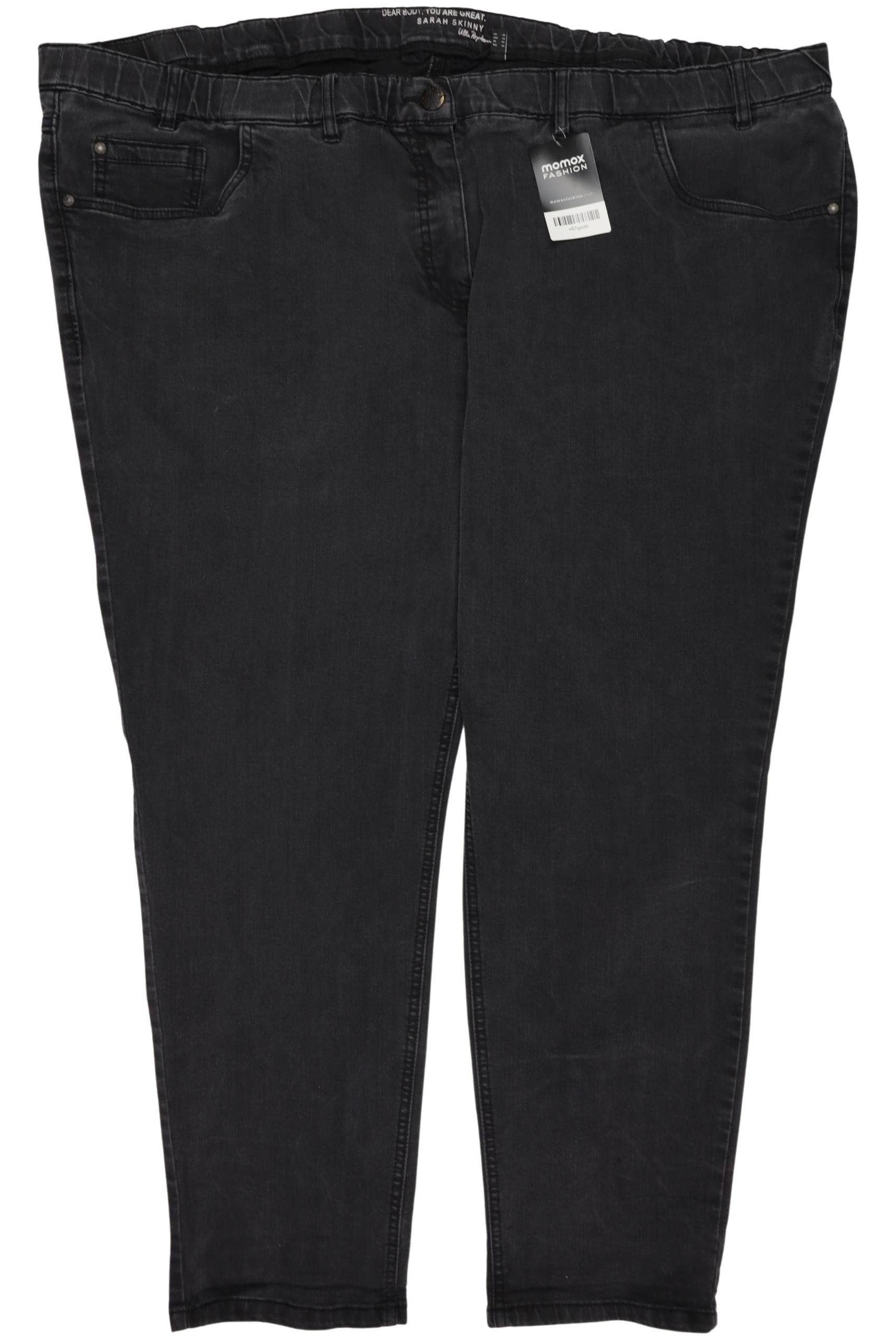 

Ulla Popken Damen Jeans, schwarz, Gr. 60