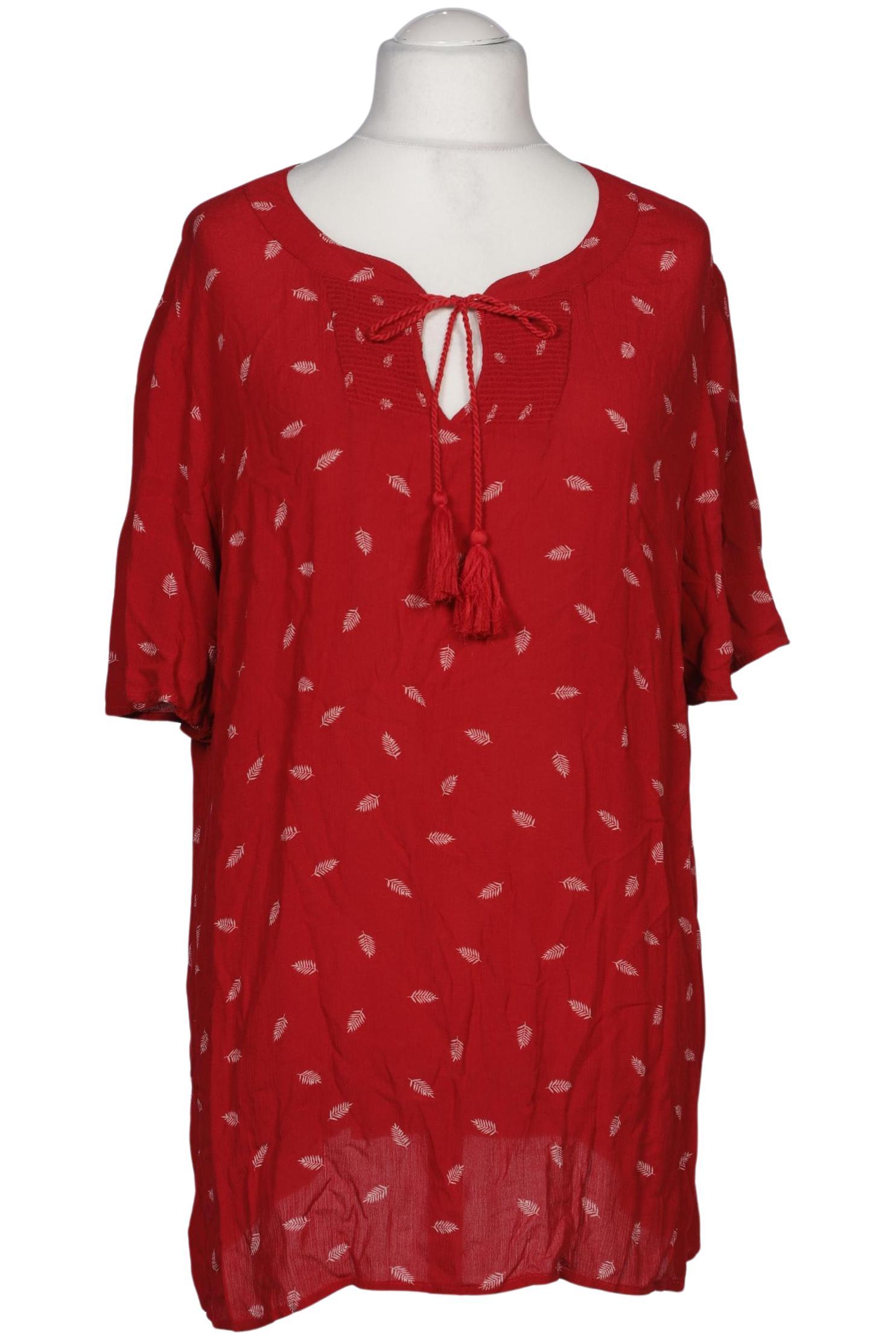 

Ulla Popken Damen Bluse, rot, Gr. 46